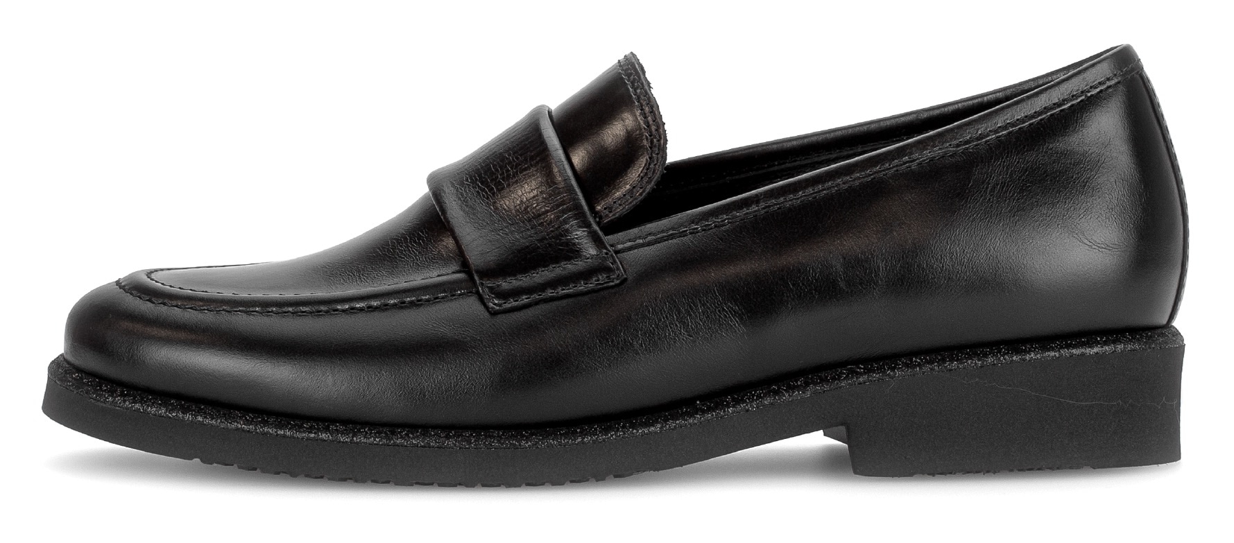 Gabor Loafer, Blockabsatz, Sipper, Businessschuh mit Glitzer am Sohlenrand