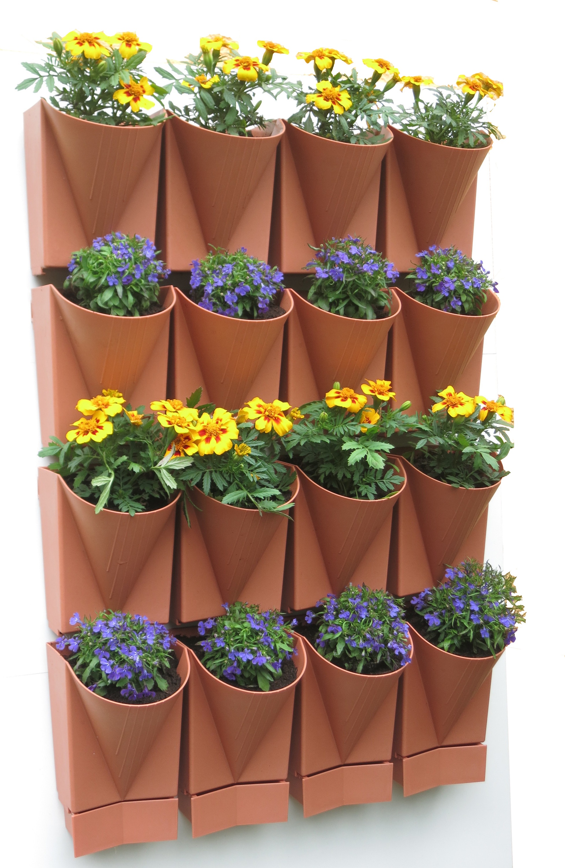 VCM Hängeaufbewahrung "16x Wandgarten Hängegarten Blumentopf Blumenkasten", günstig online kaufen