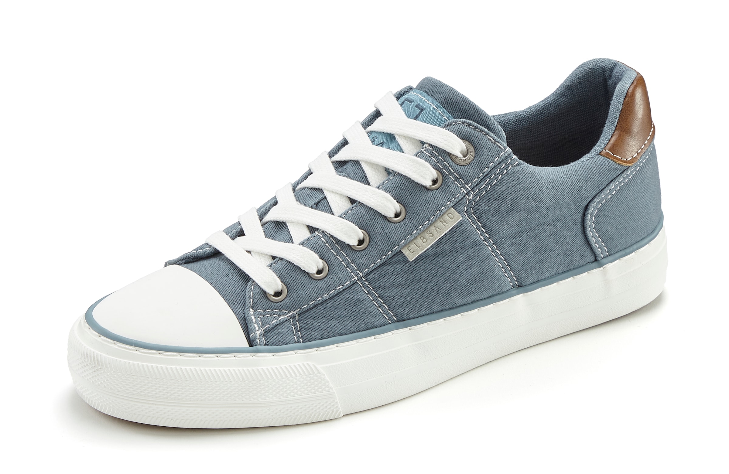 Elbsand Sneaker »Textilschuh, Schnürschuh«, Schnürhalbschuh, Freizeitschuh, Stoffschuh, Halbschuh Unisex VEGAN