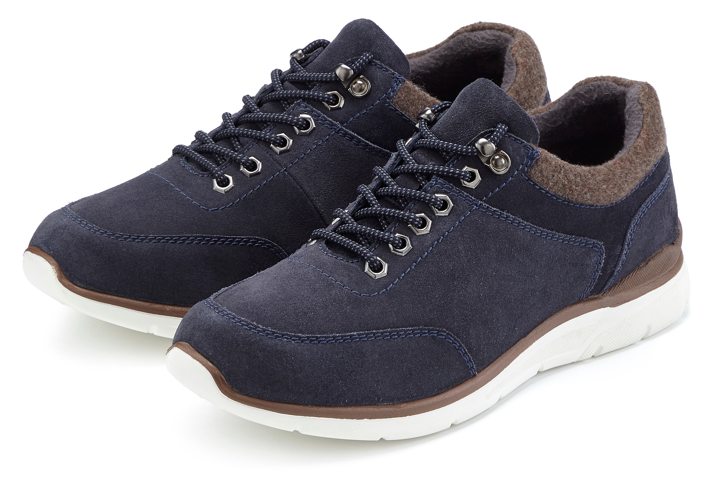 H.I.S Sneaker "Schnürhalbschuh, Freizeitschuh, Halbschuh" NEU aus hochwertigem Leder