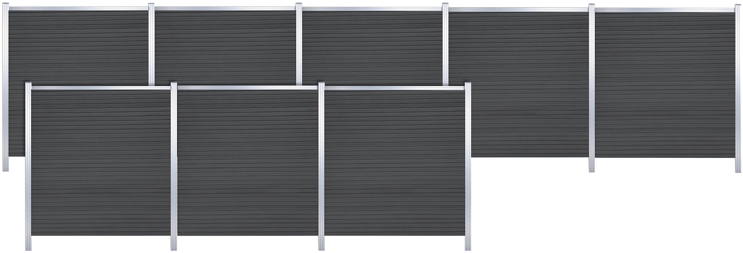 Tetzner & Jentzsch Sichtschutzelement "WARREN 6" pflegeleicht, coextrudiert günstig online kaufen