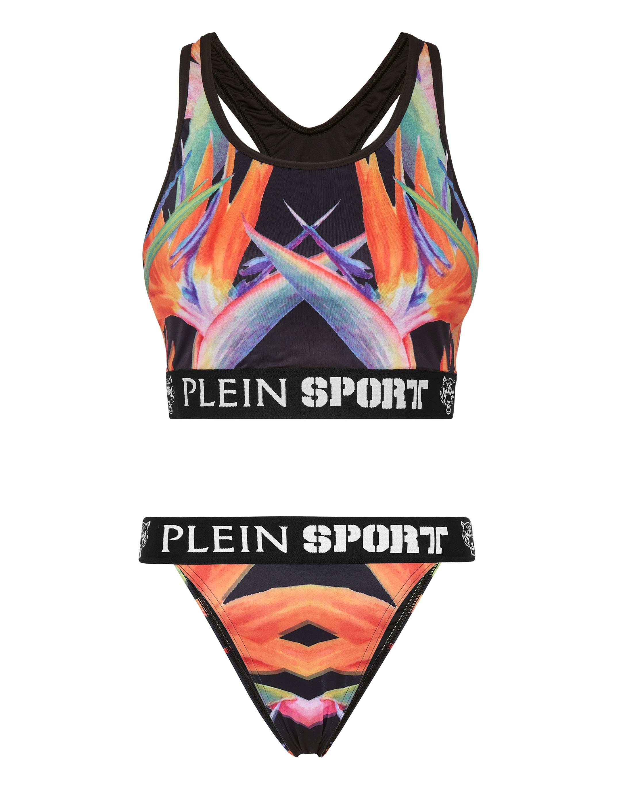 PLEIN SPORT Triangel-Bikini "Flowers" günstig online kaufen
