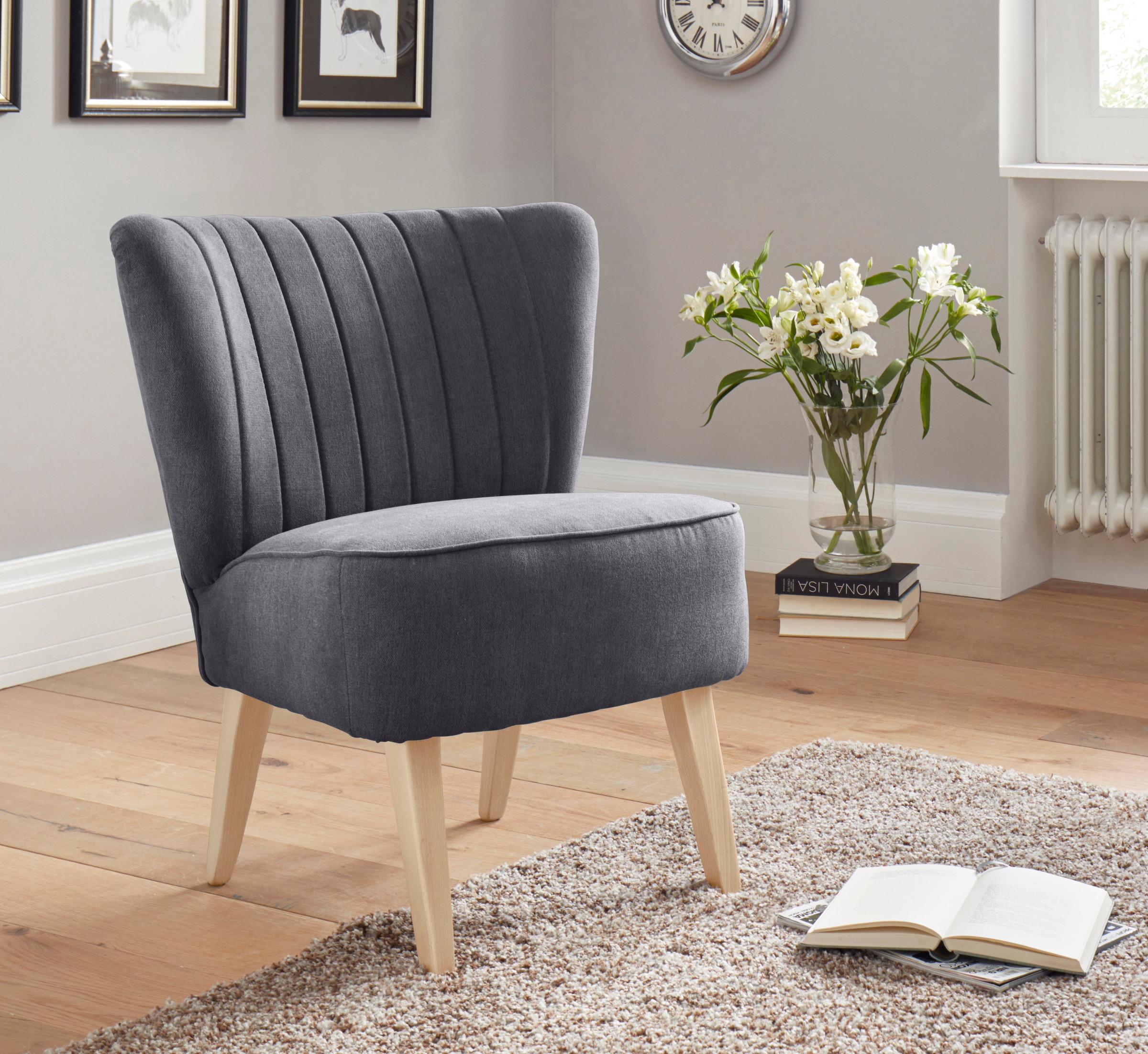 Home affaire Sessel "Campi" in verschiedenen Farben verfügbar, frei im Raum günstig online kaufen