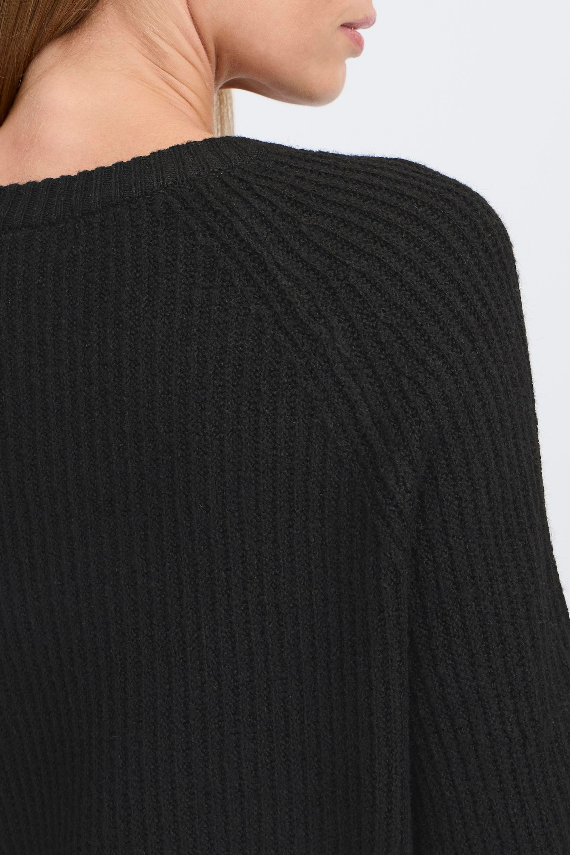 OXMO Strickfleece-Pullover »Strickpullover OXIFANSI«