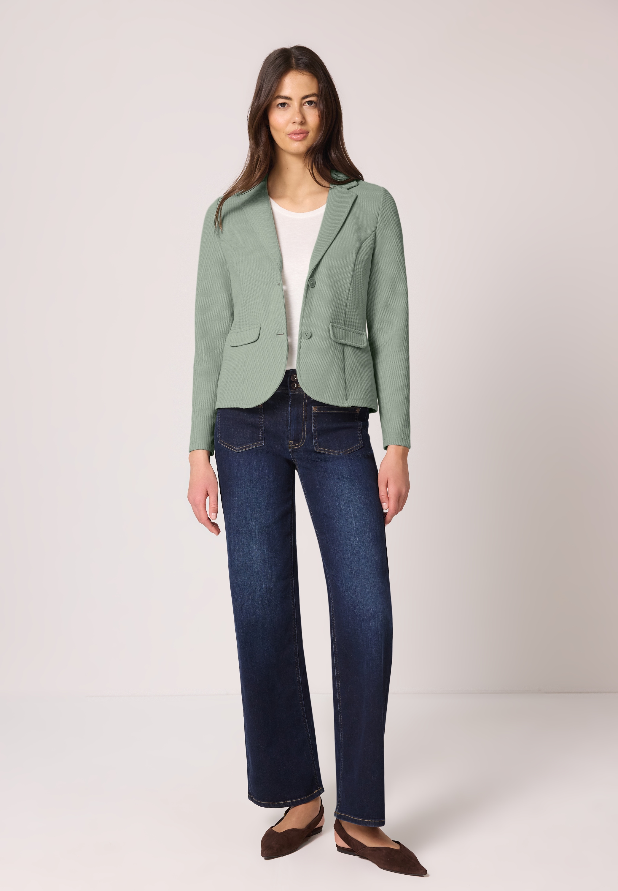 STREET ONE Kurzblazer mit Reverskragen