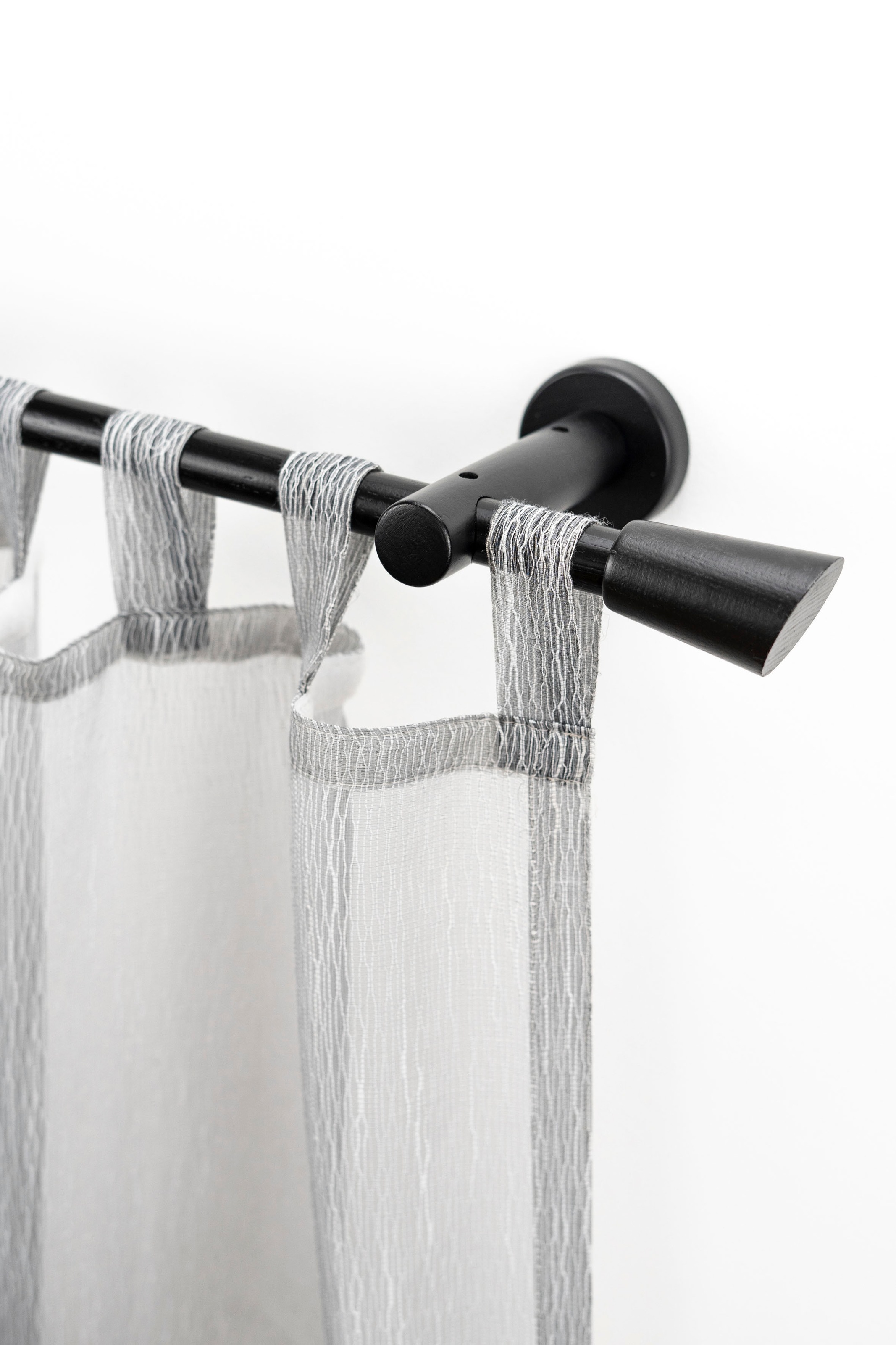 GARESA Gardinenstange "MOLIS" Ø 20 mm 1 läufig-läufig Wunschmaßlänge Vorhan günstig online kaufen