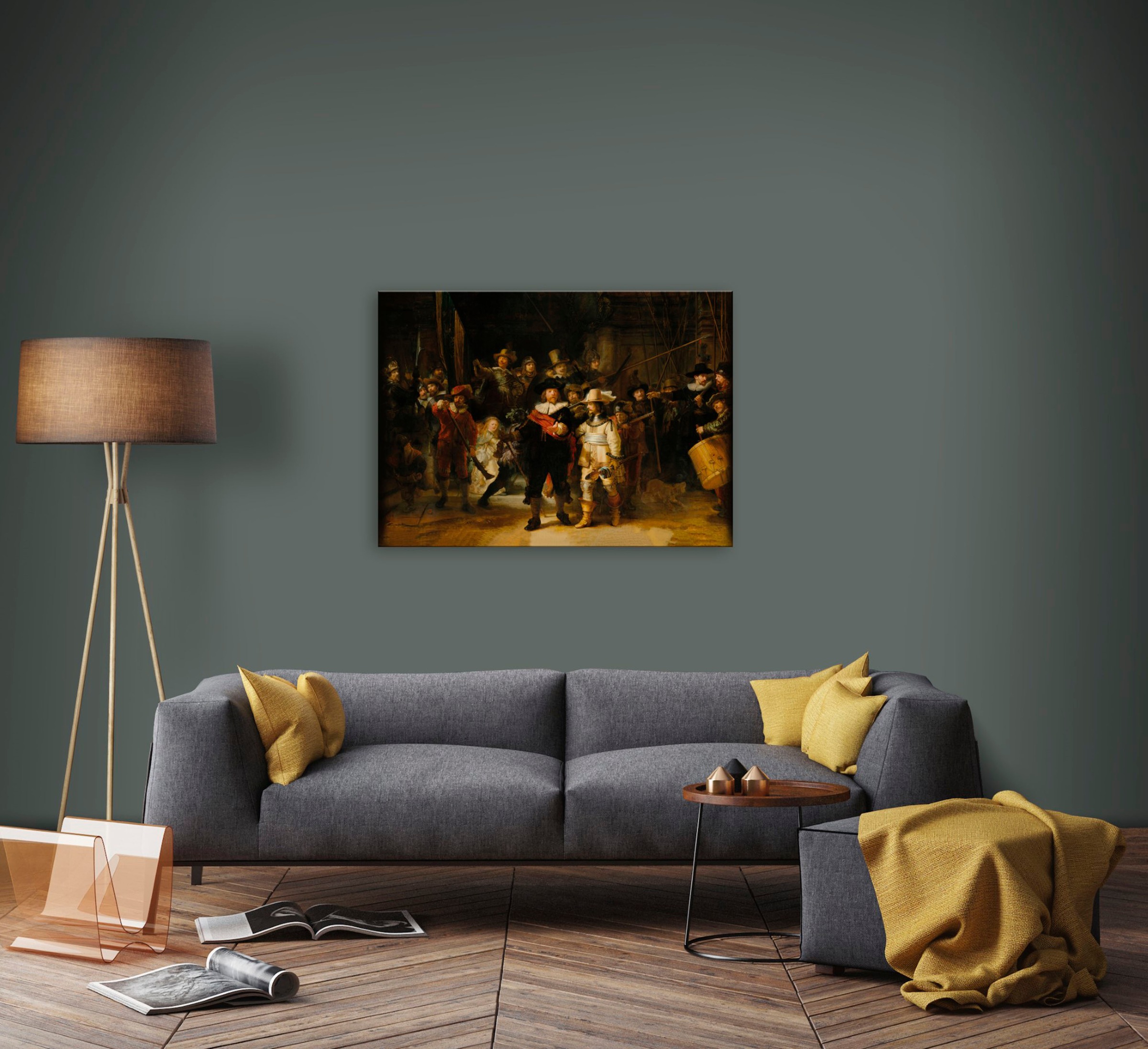 Art for the home Leinwandbild "Die Nachtwacht" Art die Nachtwache Rembrandt günstig online kaufen
