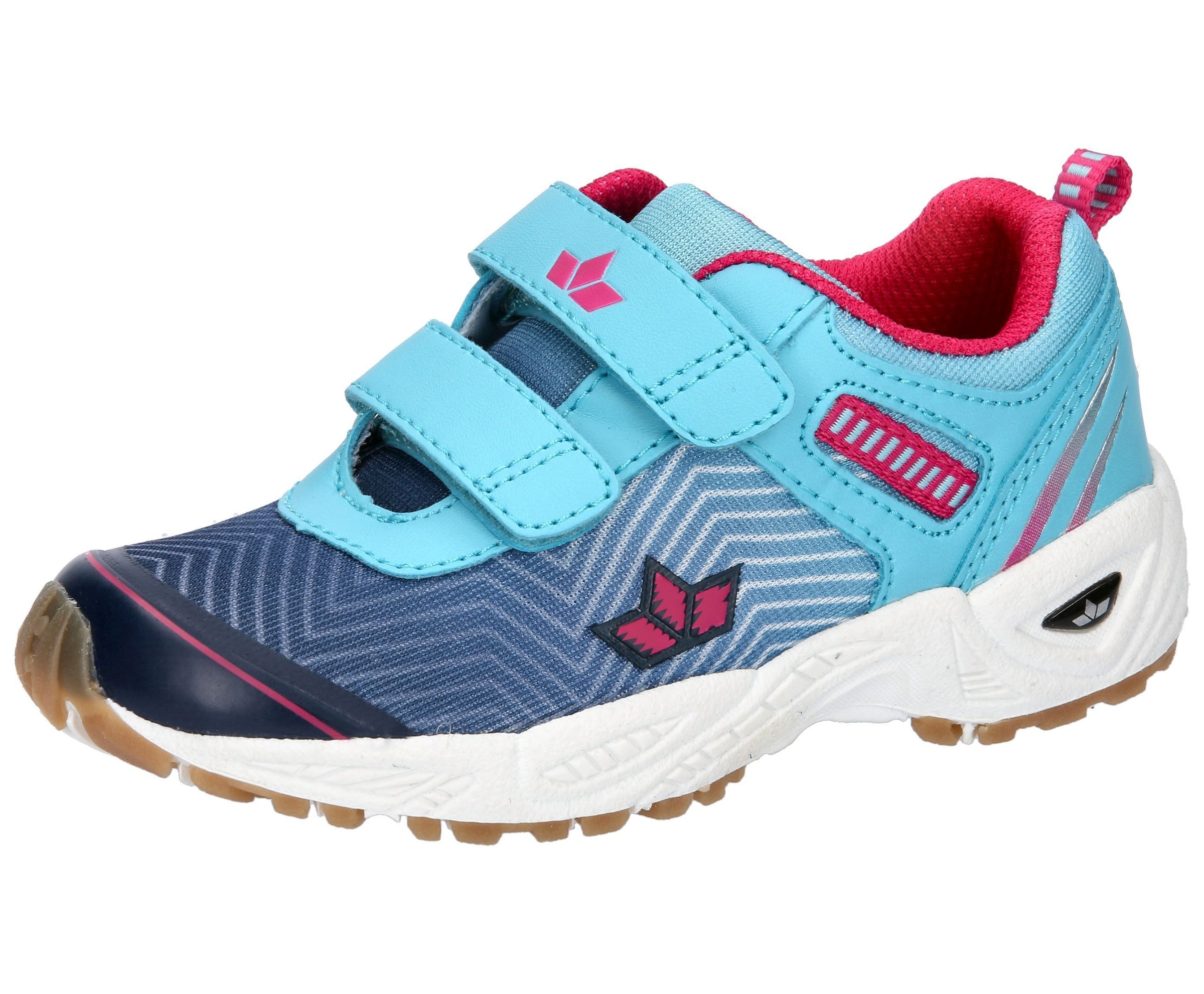 Lico Unisex Barney Vs indoor gymschoenen voor kinderen, Citroen Marine Oranje, 30 EU