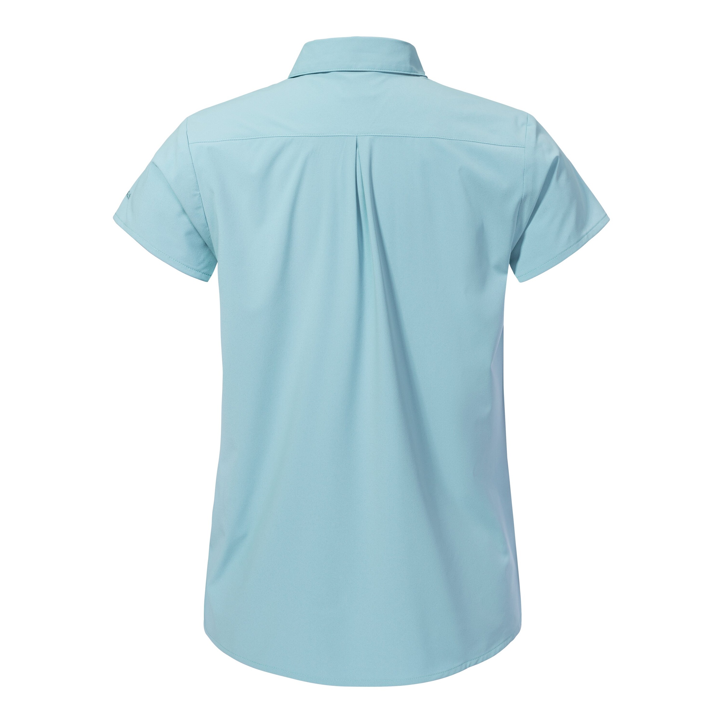 Funktionsbluse SCHÖFFEL "Blouse Style Dooser WMN", Damen, Gr. 40, tidal wave, Obermaterial: 85% Polyester, 15% Elasthan, Blusen, sportliche Passform, für Trekking und Outdoor, sportlicher Stil 5