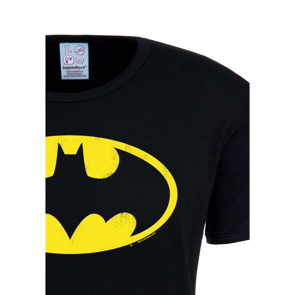 LOGOSHIRT T-Shirt »DC - Batman Logo«