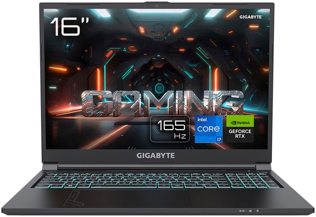 Gigabyte Gaming-Notebook »G6 MF-H2DE854KH«, 40,64 cm, / 16 Zoll, Intel, Core i7, GeForce RTX 4050, 1000 GB SSD