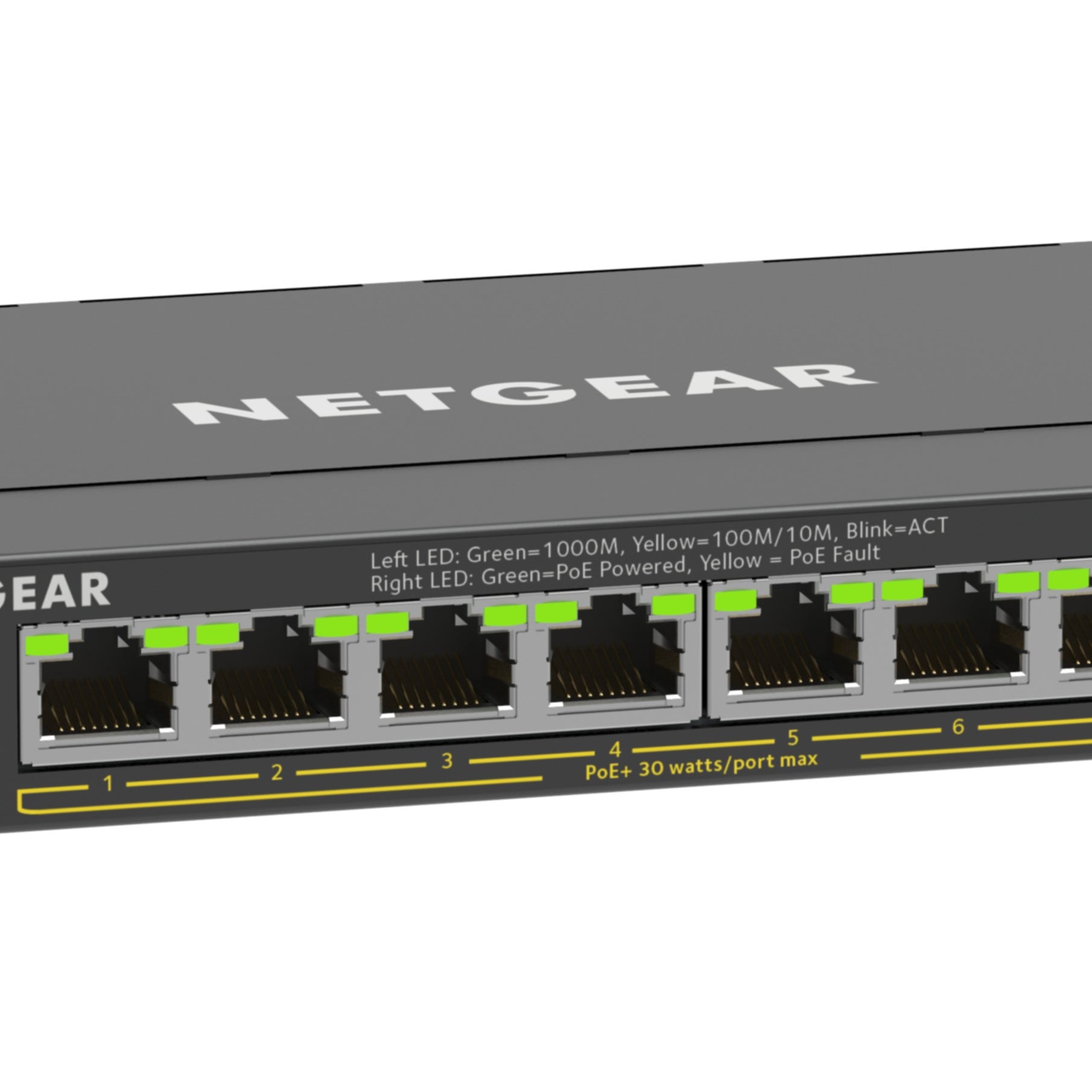 NETGEAR Netzwerk-Switch »8-Port Gigabit Ethernet High-Power PoE+ Plus Switch«