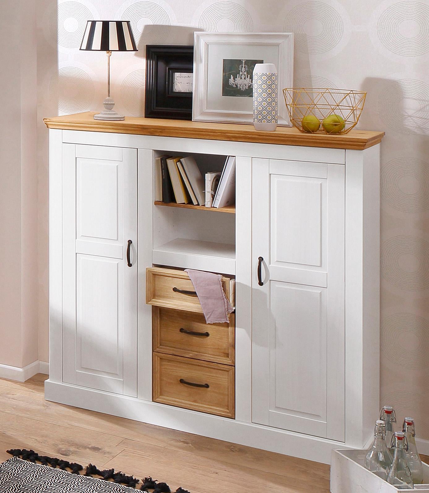 Home affaire Highboard »Selma«, Breite 130 cm