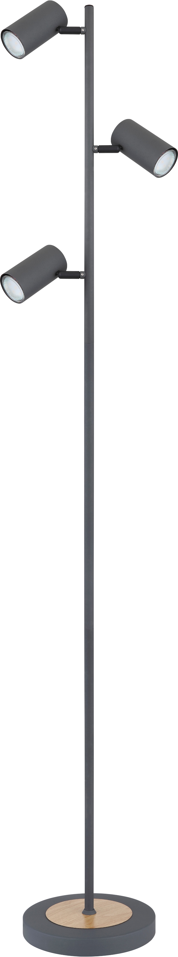 GLOBO LIGHTING Stehlampe »ROBBY« GU10 1 Stk. Stehleuchte, GU10 LED, 154 cm hoch