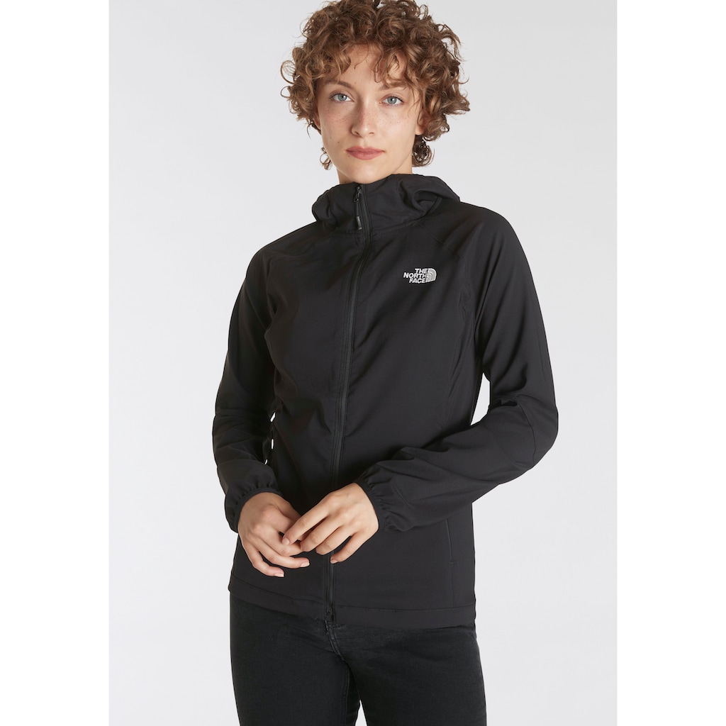 The North Face Softshelljacke »W NIMBLE HOODIE - EU«, mit Kapuze