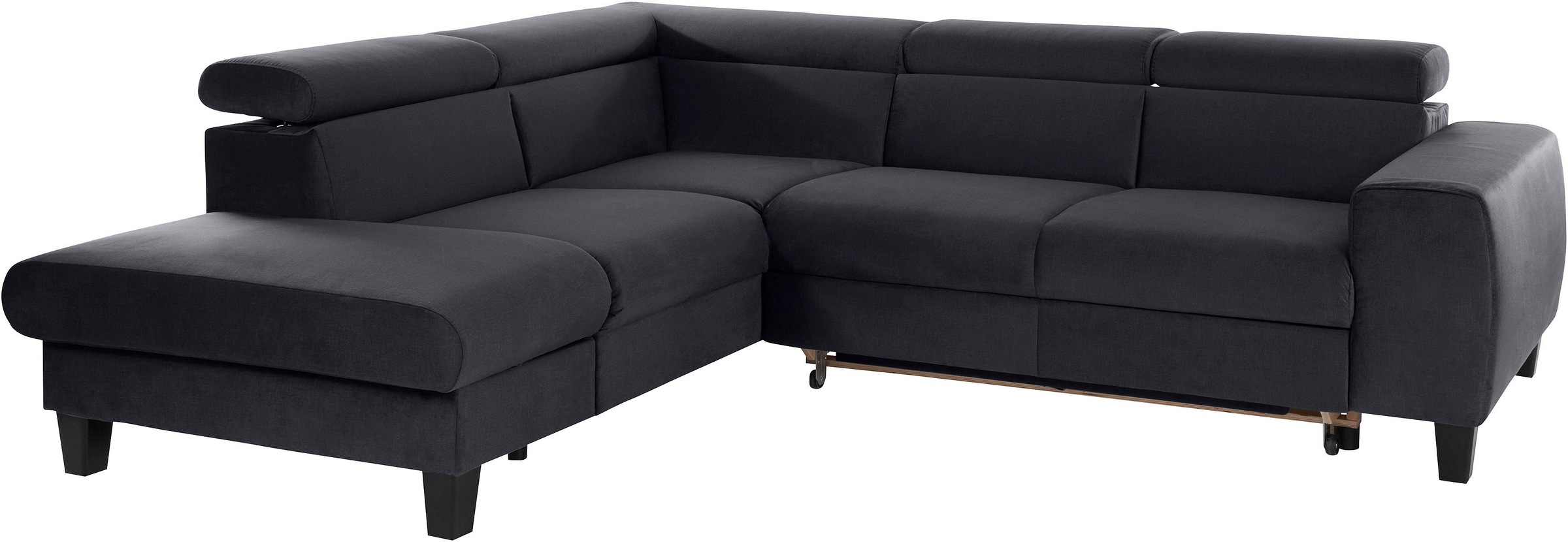 Thumbnail - COTTA Ecksofa "Morven L-Form" wahlweise mit Bettfunktion, Bettkasten & Wireless-Charger