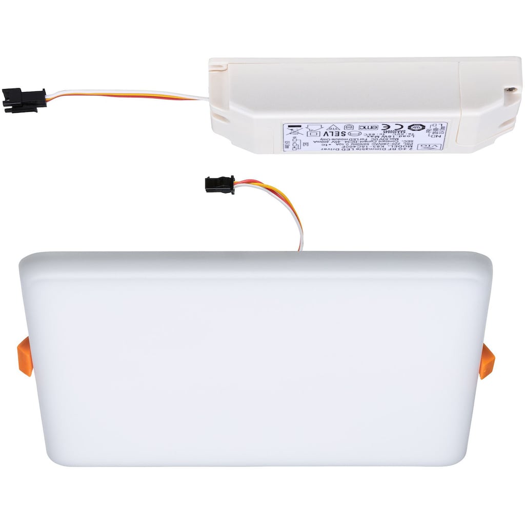 Paulmann LED Bad-Einbauleuchte »Veluna«, Schutzart IP44, 3 Lichtstimmungen möglich, inkl. LED Leuchtmittel