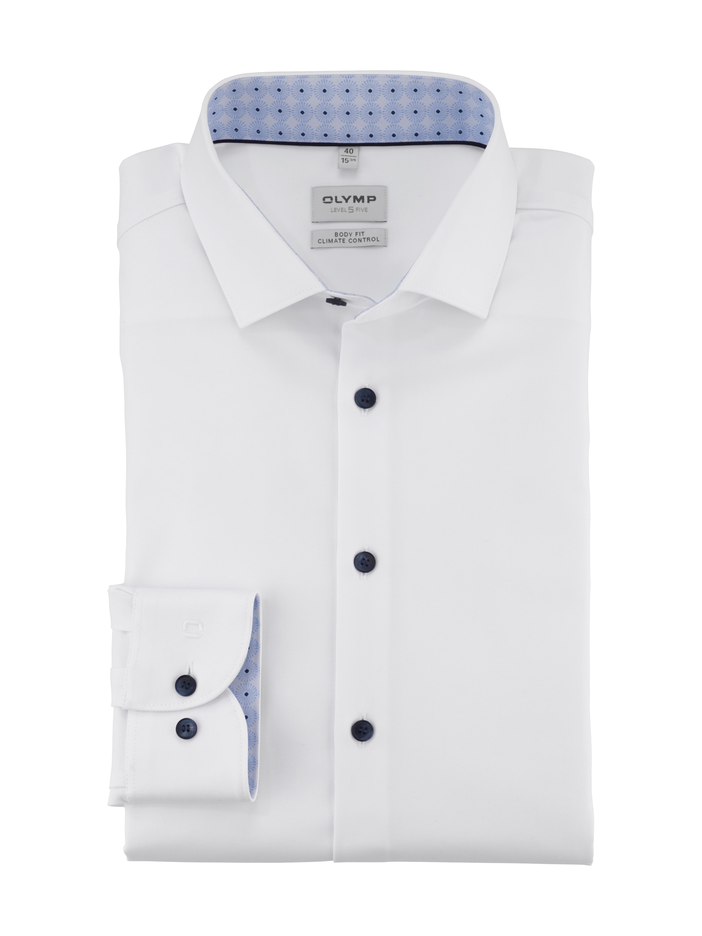 OLYMP Businesshemd "Level Five - Climate Control" Kontrastfarbene Details a günstig online kaufen