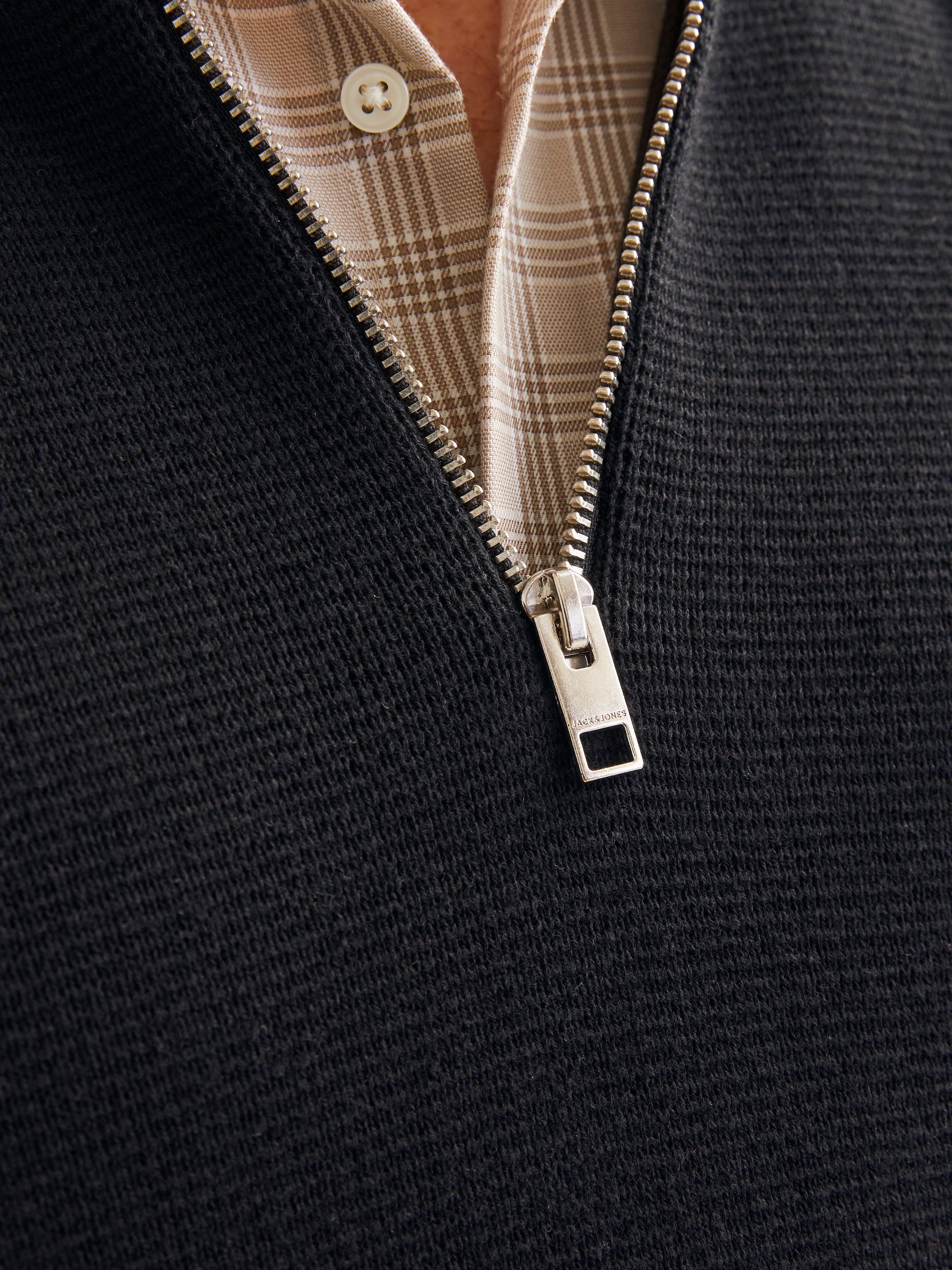 Jack & Jones Troyer »JPRBLAMILANO STITCH KNIT HALF ZIP SN«