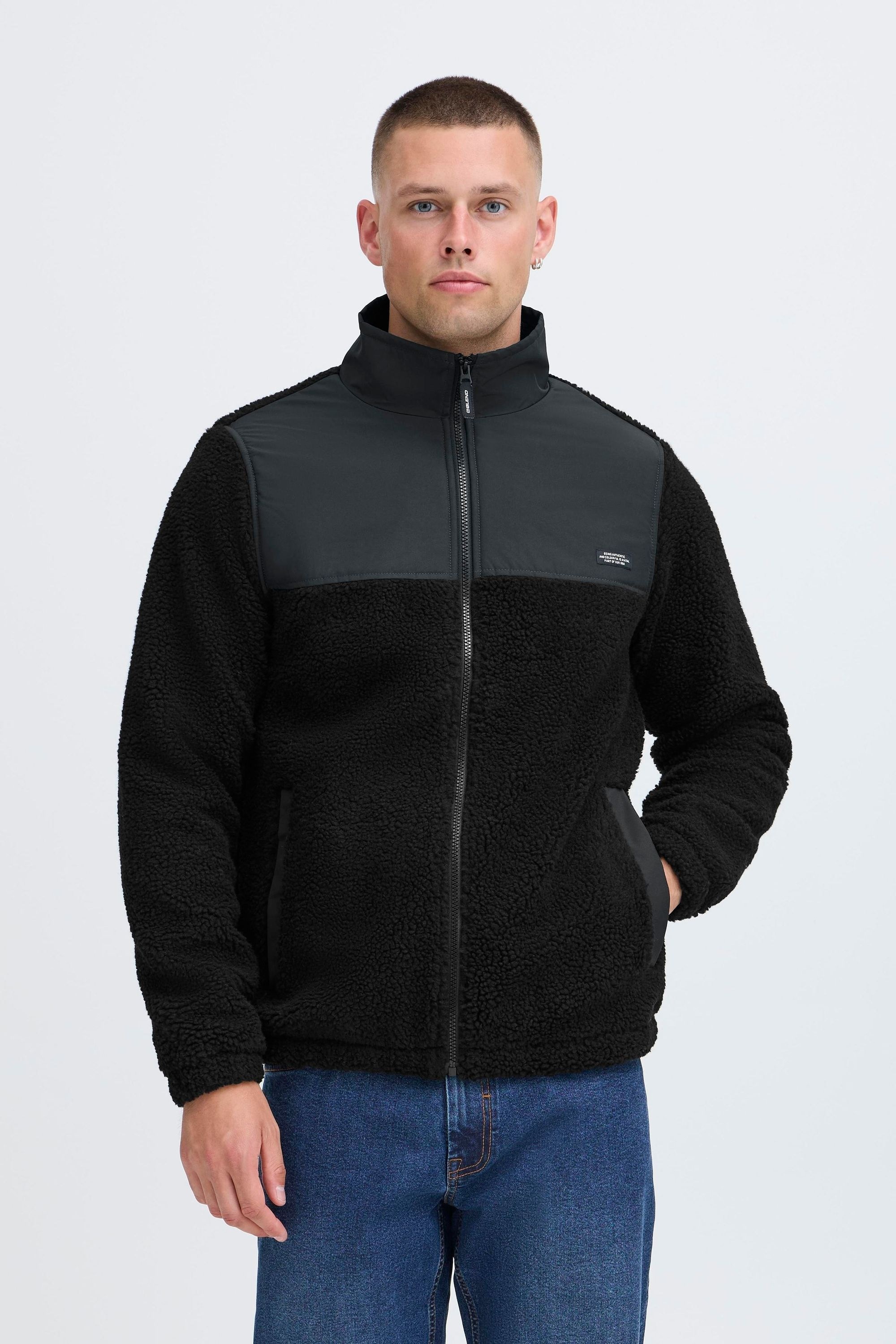 Blend Plüschjacke "BHTort" ohne Kapuze Kuschelige Teddyjacke mit Taschen günstig online kaufen