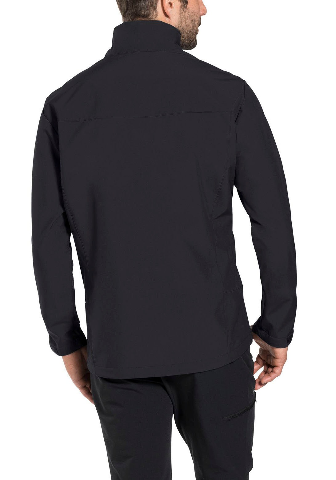 VAUDE Softshelljacke "HURRICANE" ohne Kapuze wasserabweisend, winddicht, at günstig online kaufen