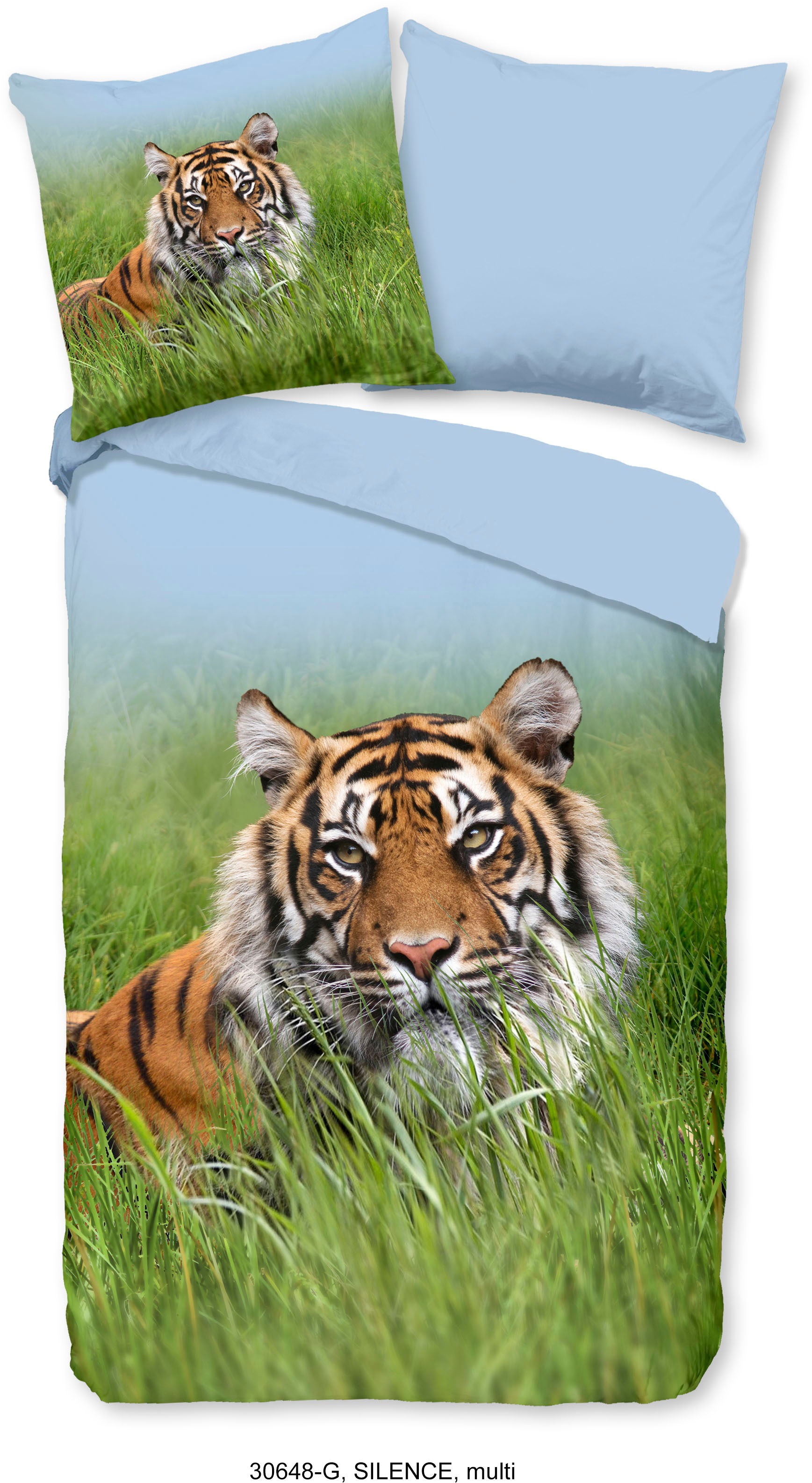 good morning Wendebettwäsche "Silencet" 2 Stk. tlg. 100% Baumwolle, 2 Teili günstig online kaufen