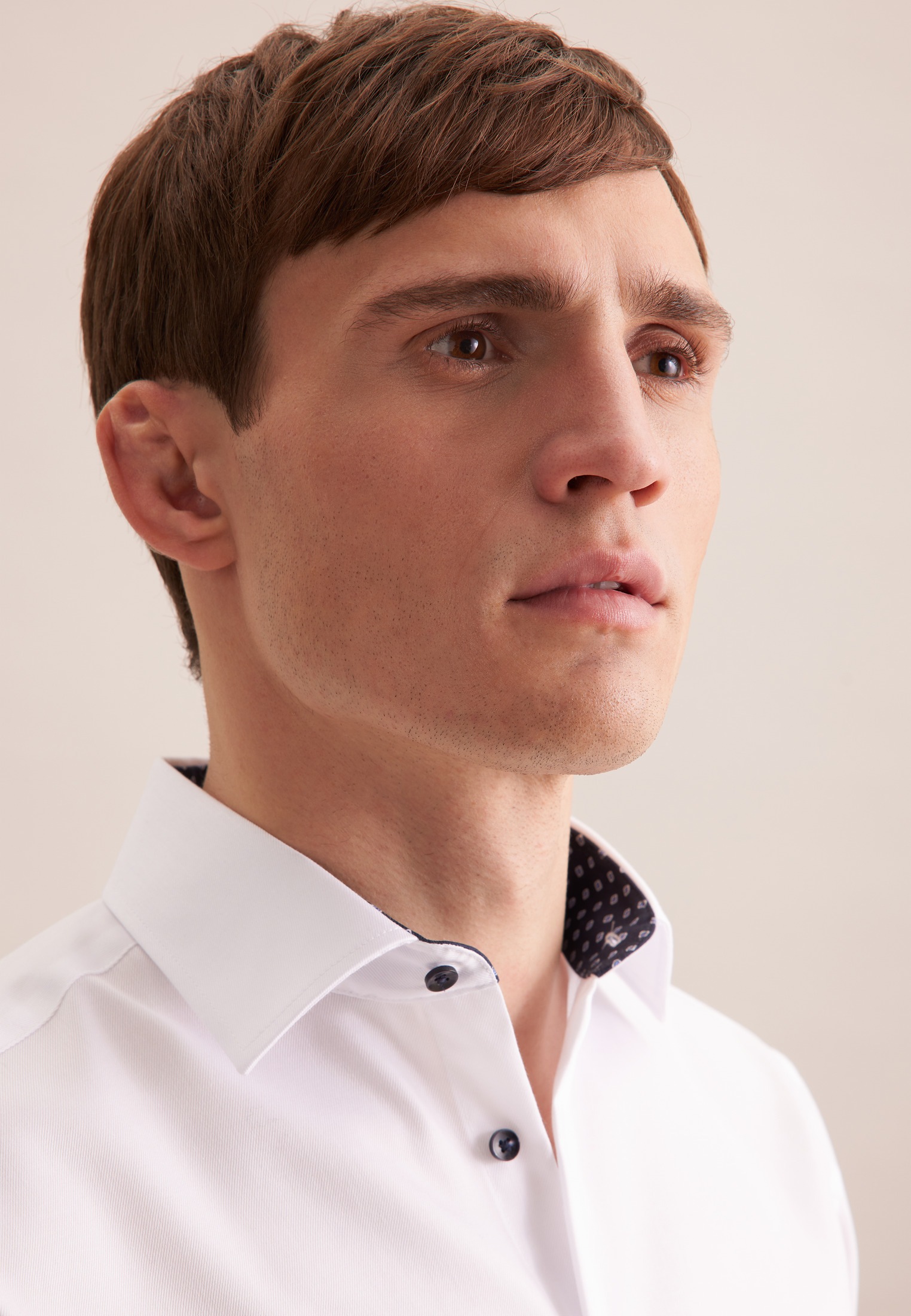 Thumbnail - seidensticker Businesshemd "Regular" Regular 1/1 Extra lang Kentkragen Uni