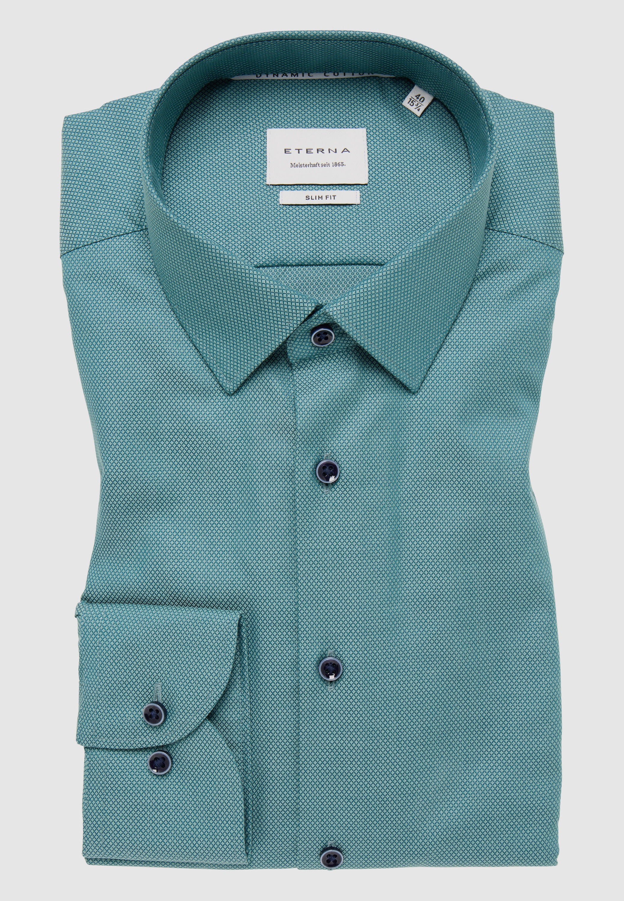Eterna Langarmhemd »SLIM FIT«, NON IRON (bügelfrei)
