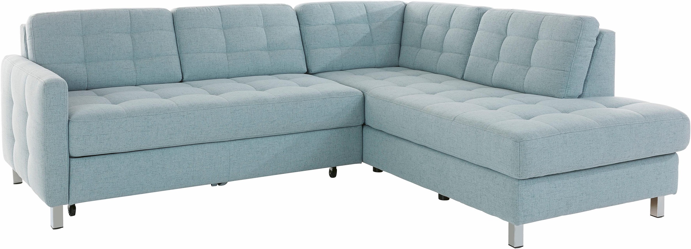 sit&more Ecksofa »Picasso L-Form«, wahlweise mit Bettfunktion und Bettkasten