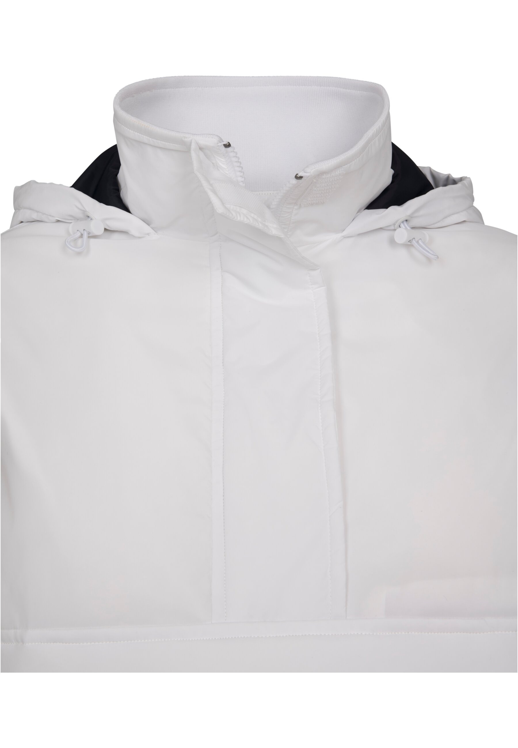 URBAN CLASSICS Allwetterjacke »Urban Classics Damen Ladies 3-Tone Padded Pull Over Jacket«, (1 St.), mit Kapuze