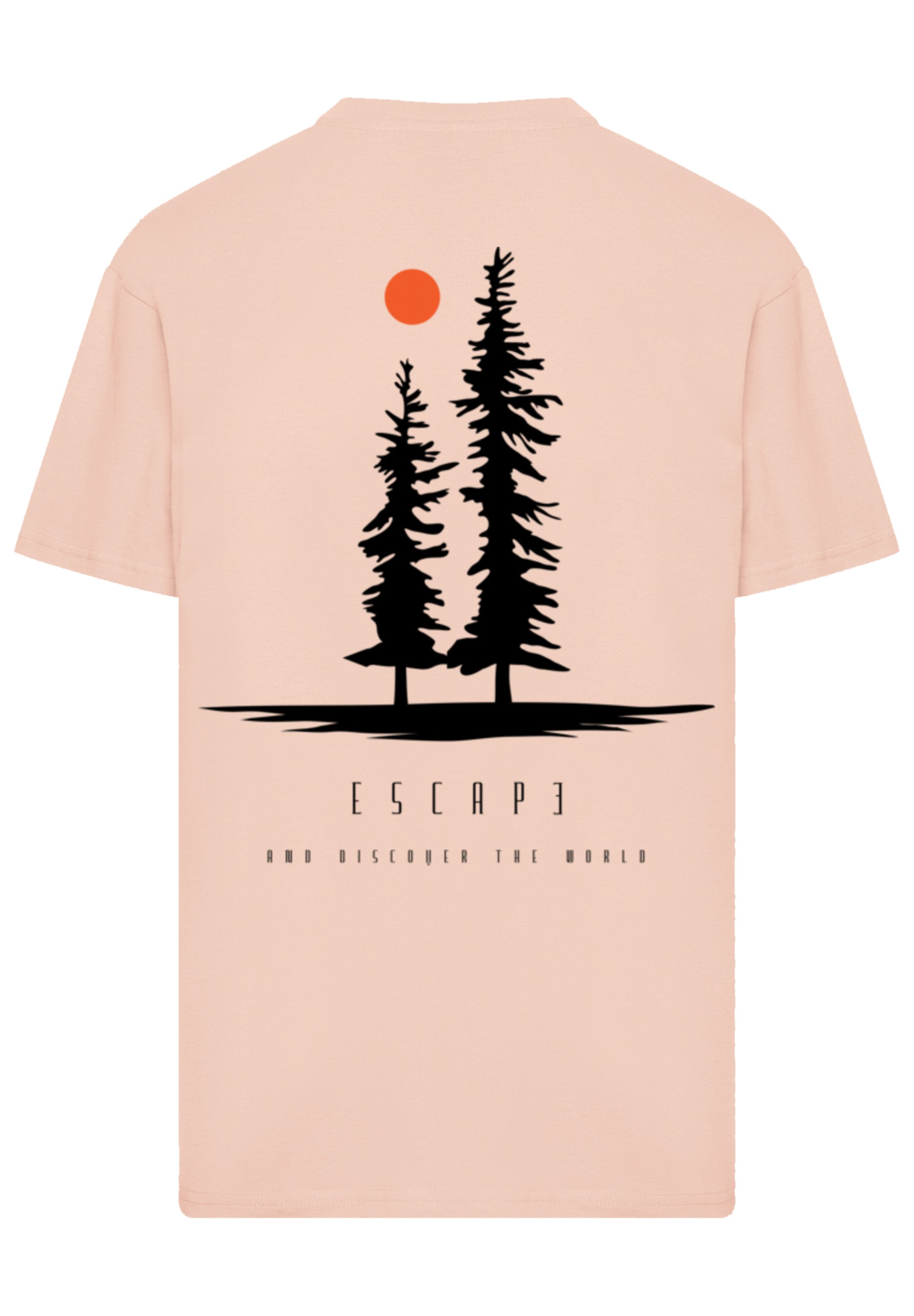 F4NT4STIC T-Shirt »Oversize Escape Discover the World Pinetree«, Discover the World