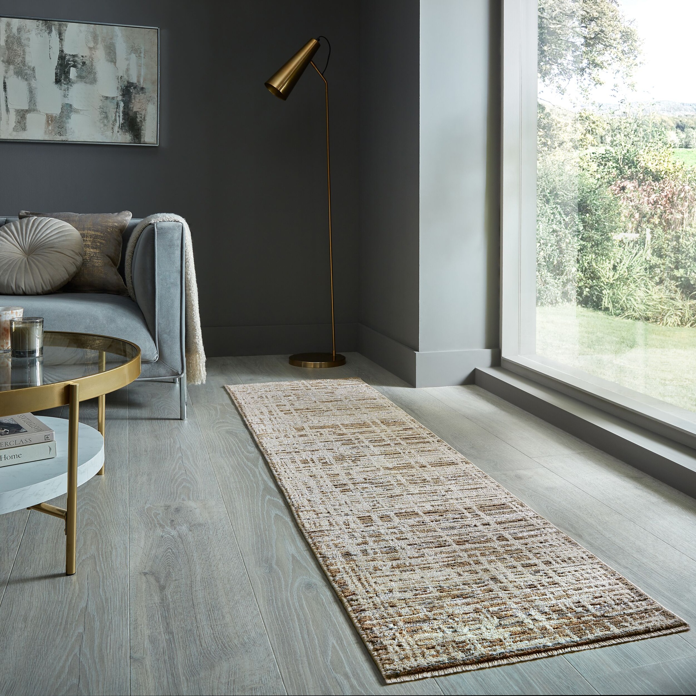 FLAIR RUGS Teppich "Lattice Abstract" rechteckig 7 mm Höhe aus recyceltem M günstig online kaufen