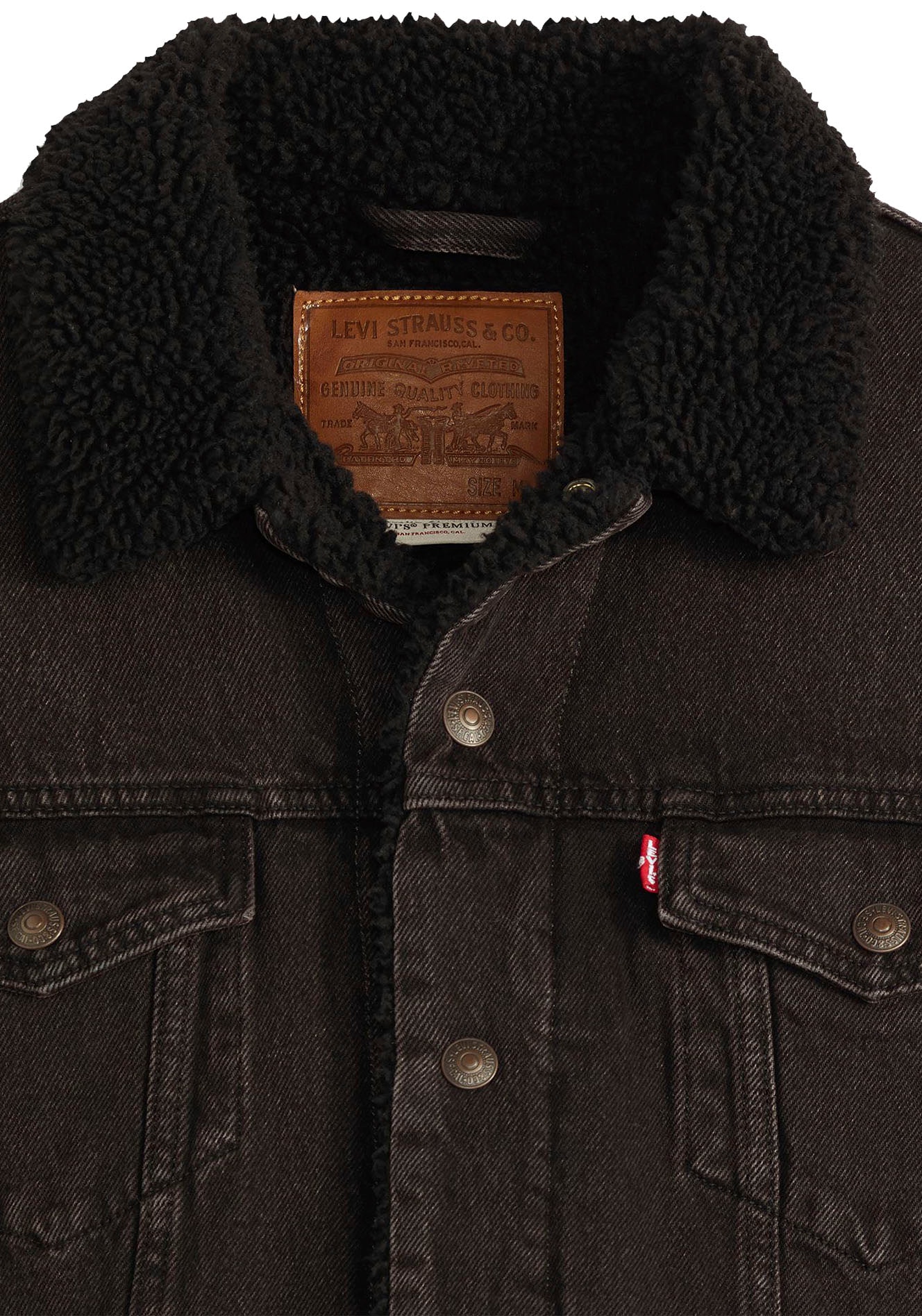 Levi's® Kurzjacke »SHERPA«, mit Sherpa Fütterung
