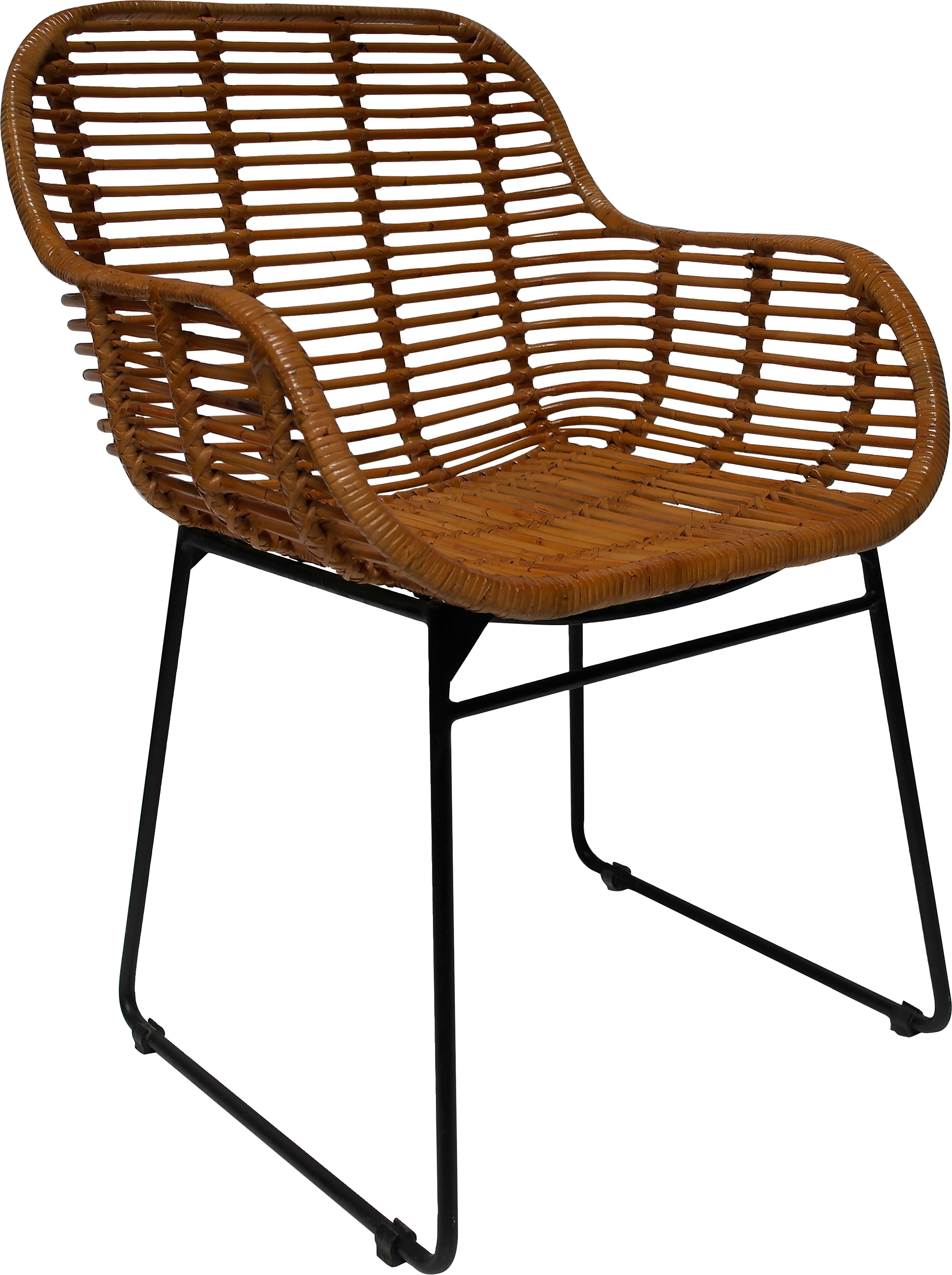 TOM TAILOR HOME Armlehnstuhl "T-RATTAN DINING CHAIR" (Set) 2 Stk. gerundete günstig online kaufen