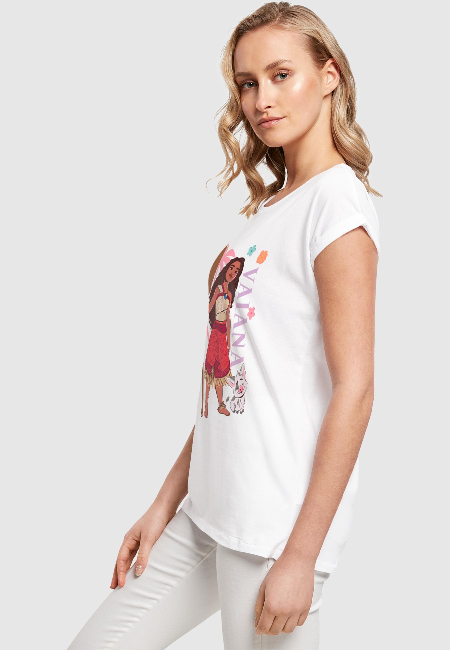 ABSOLUTE CULT T-Shirt »ABSOLUTE CULT Ladies Moana - Moana And Pua T-Shirt«, (1 tlg.)