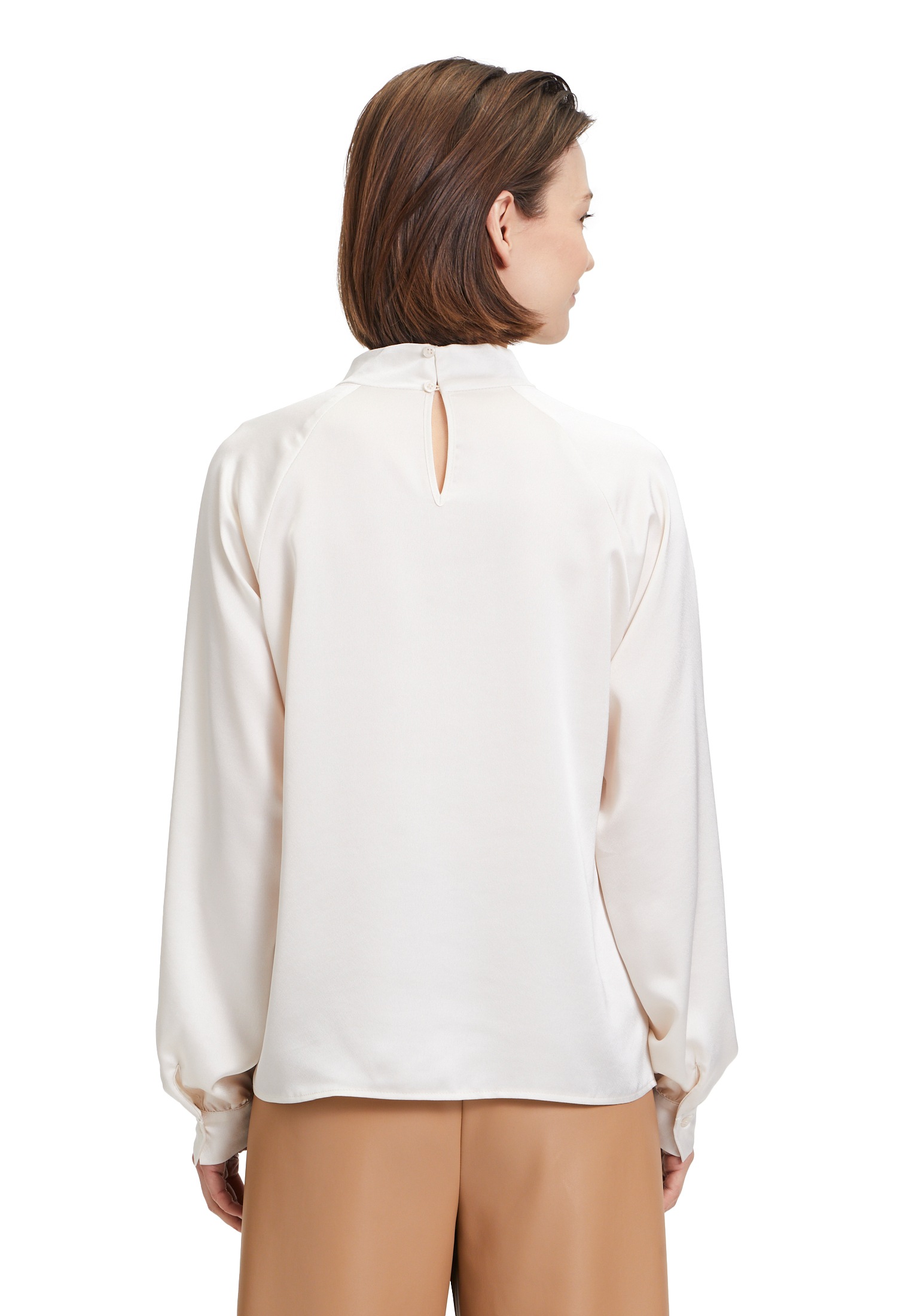 Betty&Co Schlupfbluse »Betty & Co Damen Schlupfbluse mit Stehkragen«