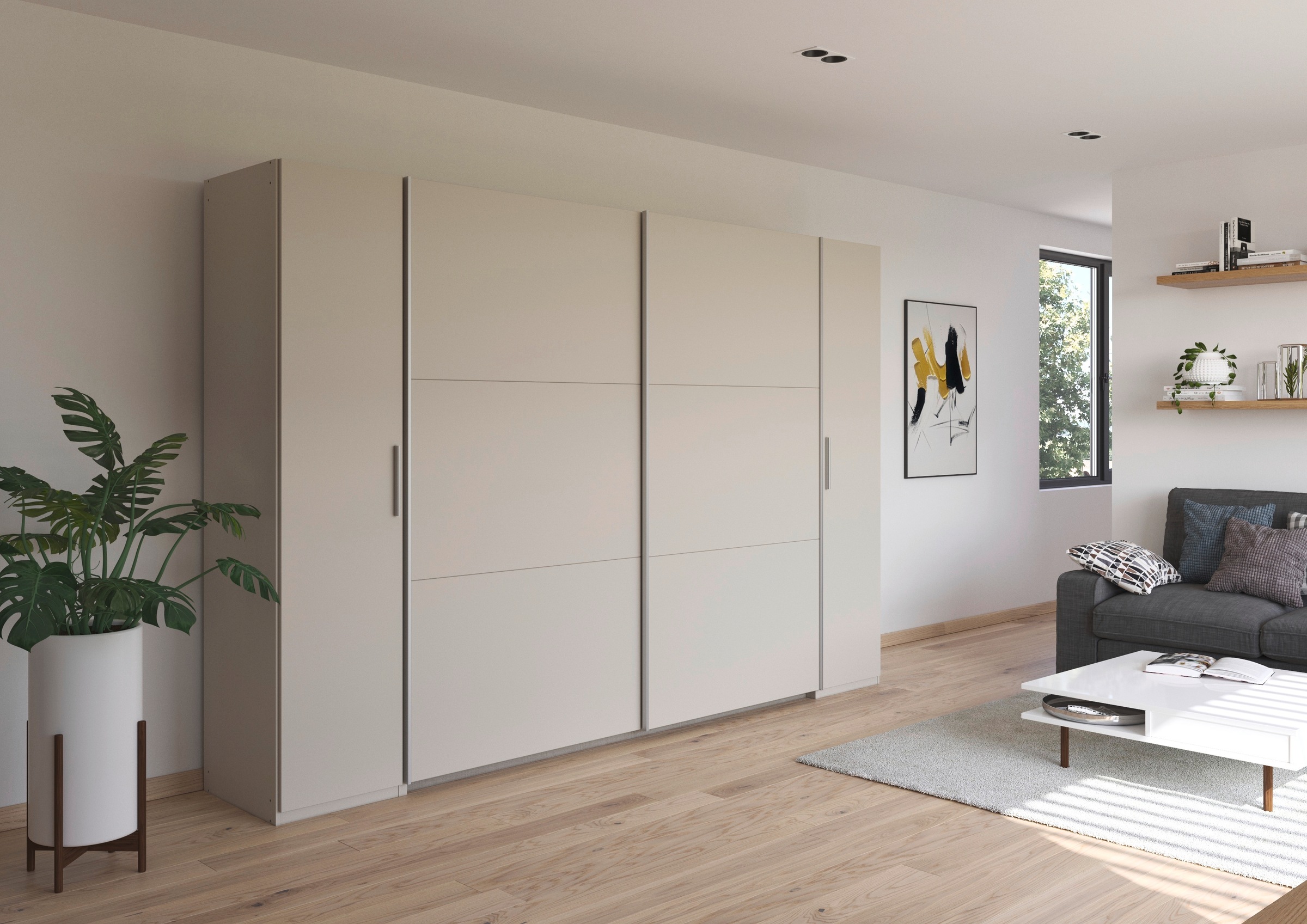 rauch Schwebetürenschrank "Kleiderschrank Drehtürenschrank Schrank Garderob günstig online kaufen