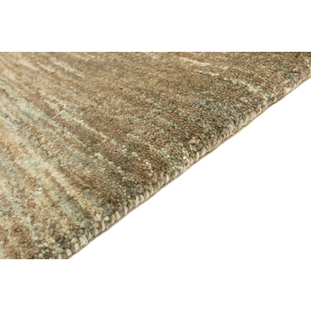 Black Friday morgenland Wollteppich »Gabbeh Teppich handgeknüpft grau«,  rechteckig, handgeknüpft | BAUR