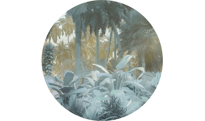 Vliestapete »Exotic Jungle«, 125x125 cm (Breite x Höhe), rund und selbstklebend