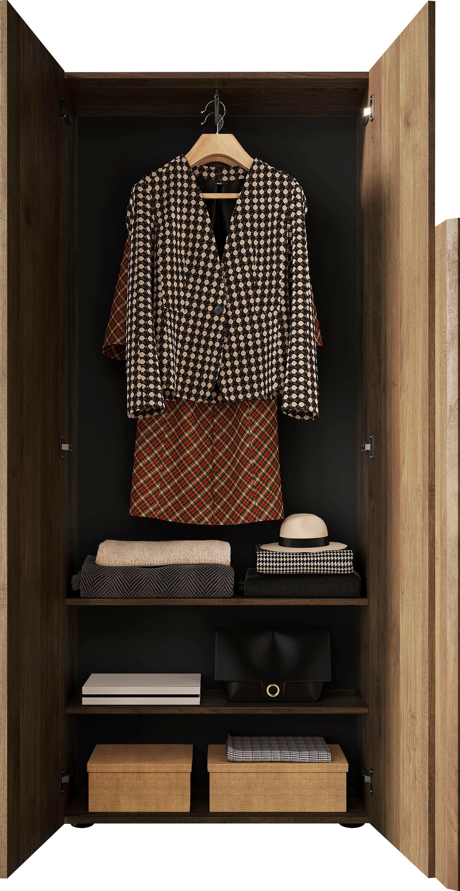 Thumbnail - Home affaire Garderobenschrank "Jupiter" Breite 78 cm