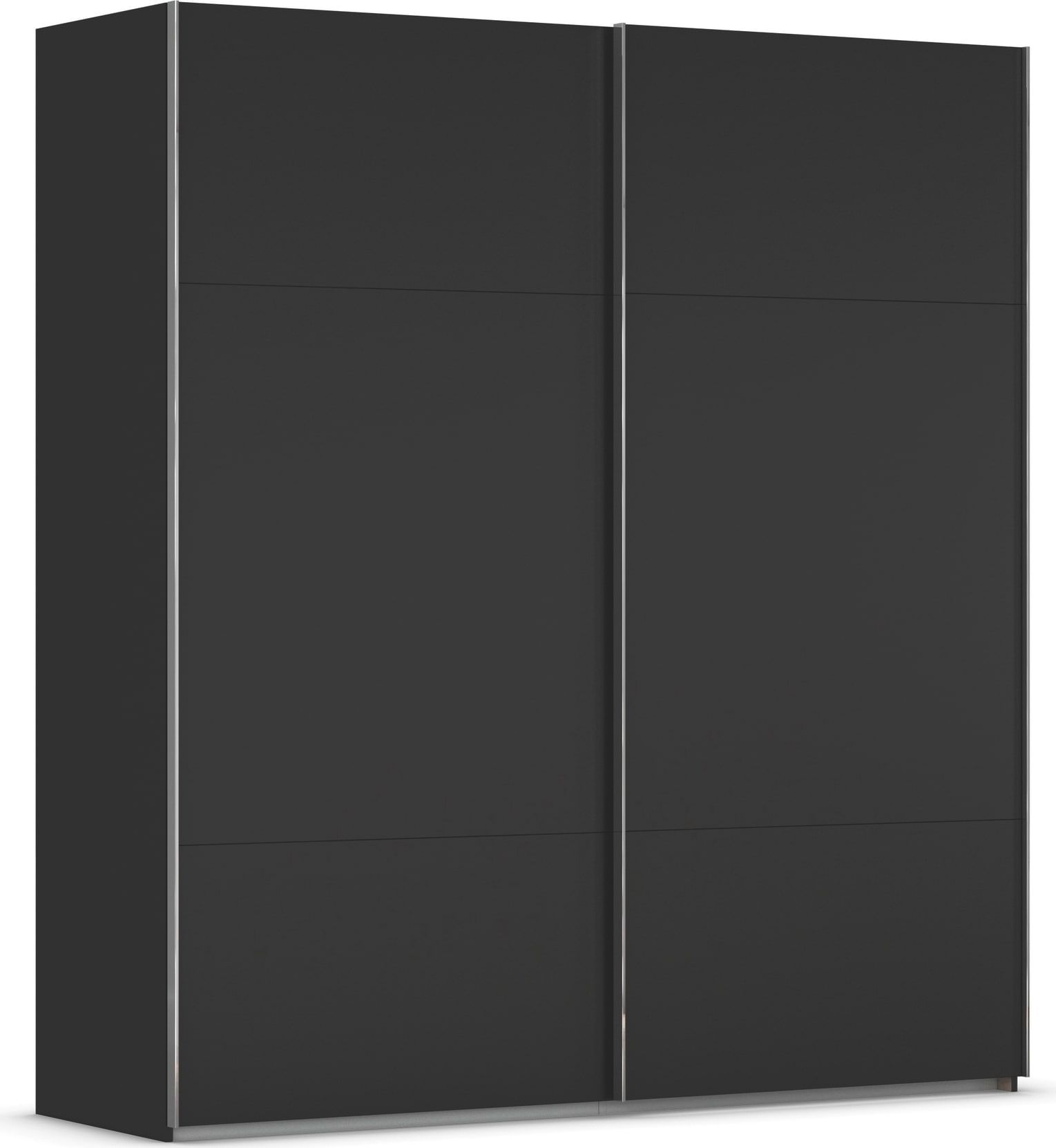 rauch Schwebetürenschrank "Kleiderschrank Schrank Garderobe Schlafzimmerschrank CONTIDO" 3 verschiedene Ausstattungen BASIC/CLASSIC/PREMIUM, aus hochwertigem Material in 6 Breiten 2 Griff-Farben MADE IN GERMANY