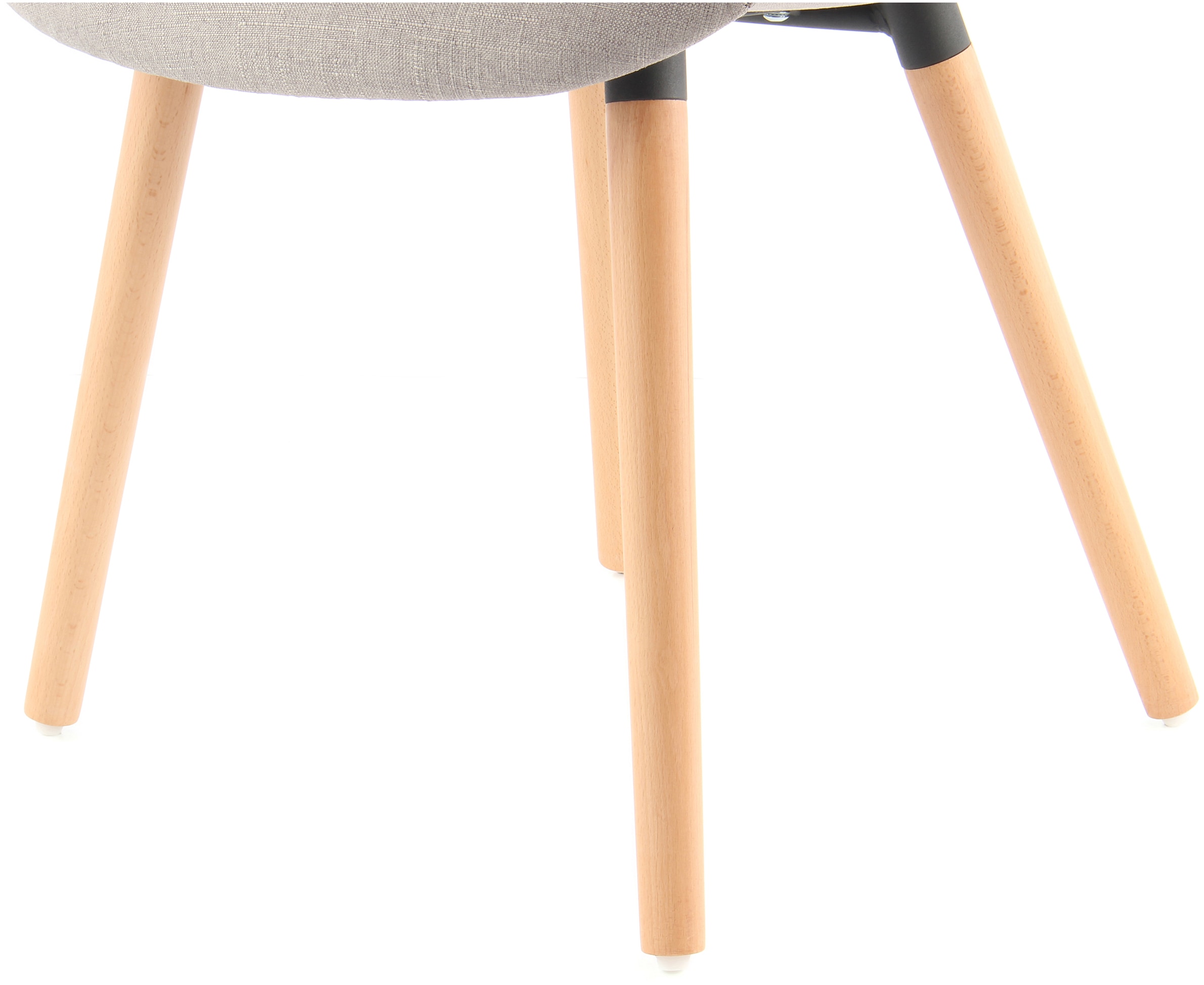 Kayoom Polsterstuhl »Stuhl Winston 325 2er-Set, weiche Sitzfläche aus Schaumstoff«, (Set), 2 St., attraktiv, Holzbeine, weiche Sitzfläche aus Schaumstoff