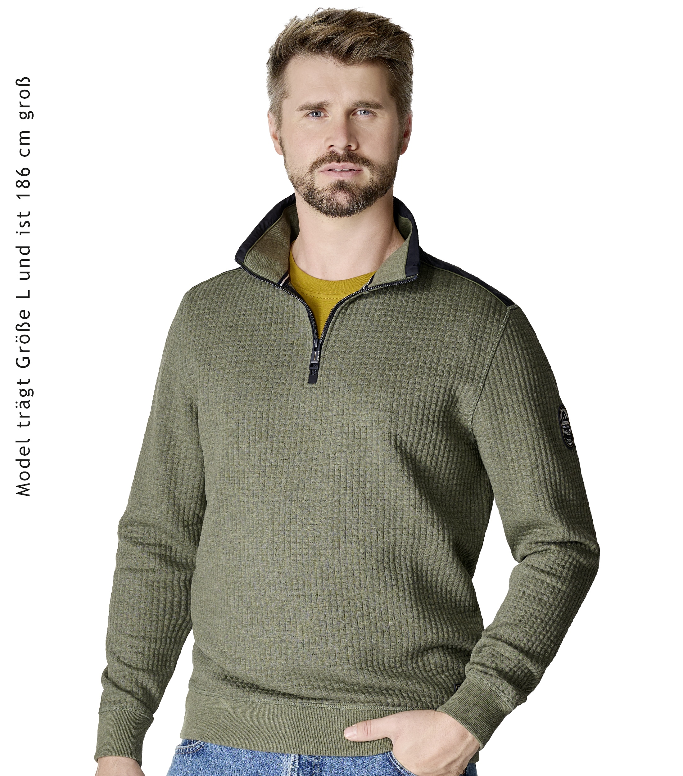 CASAMODA Sweatshirt "CASAMODA Sweatshirt uni" günstig online kaufen