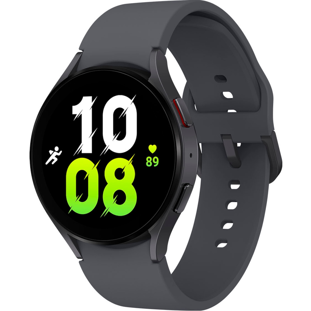 Samsung Smartwatch »Galaxy Watch 5 44mm LTE«, (Wear OS by Samsung Fitness Uhr, Fitness Tracker, Gesundheitsfunktionen)