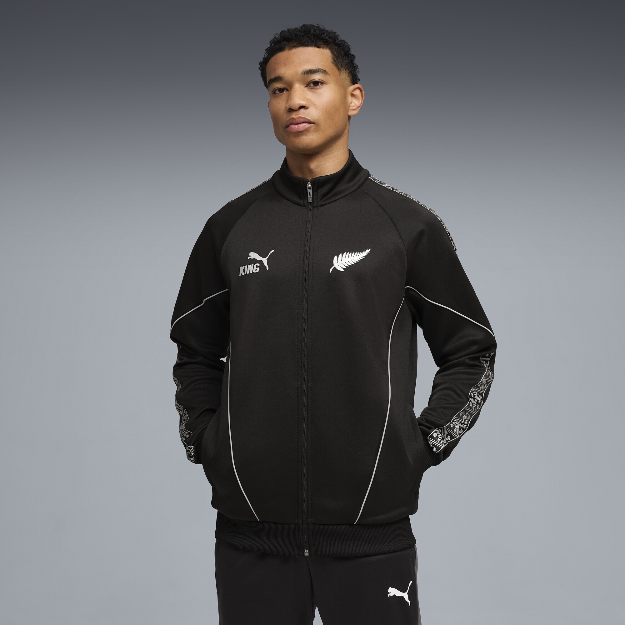 PUMA Sweatjacke »Neuseeland KING Anthem Jacke Herren«