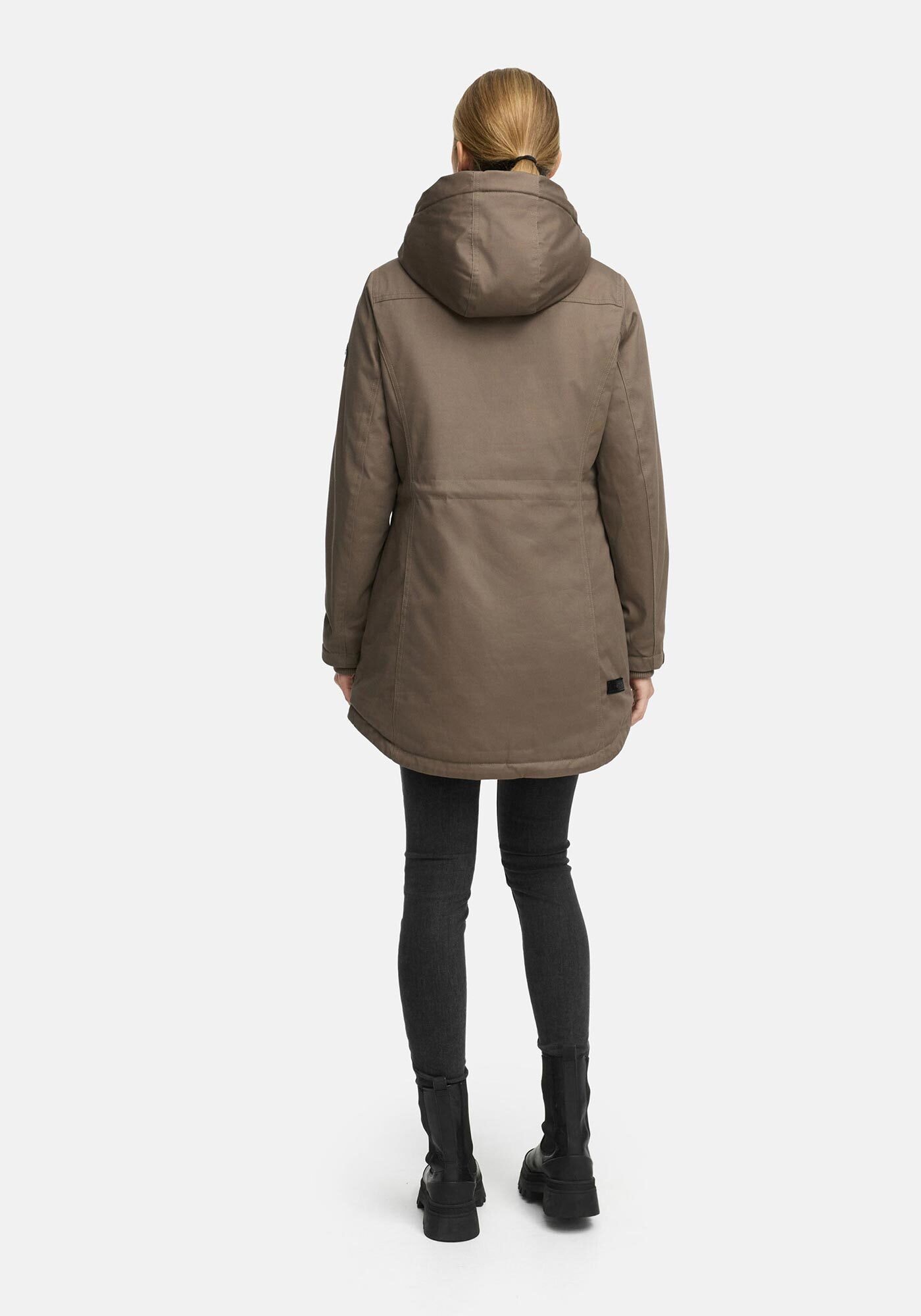 Navahoo Winterjacke »Winterfunke«, Designer Winterjacke mit Teddyfell gefüttert