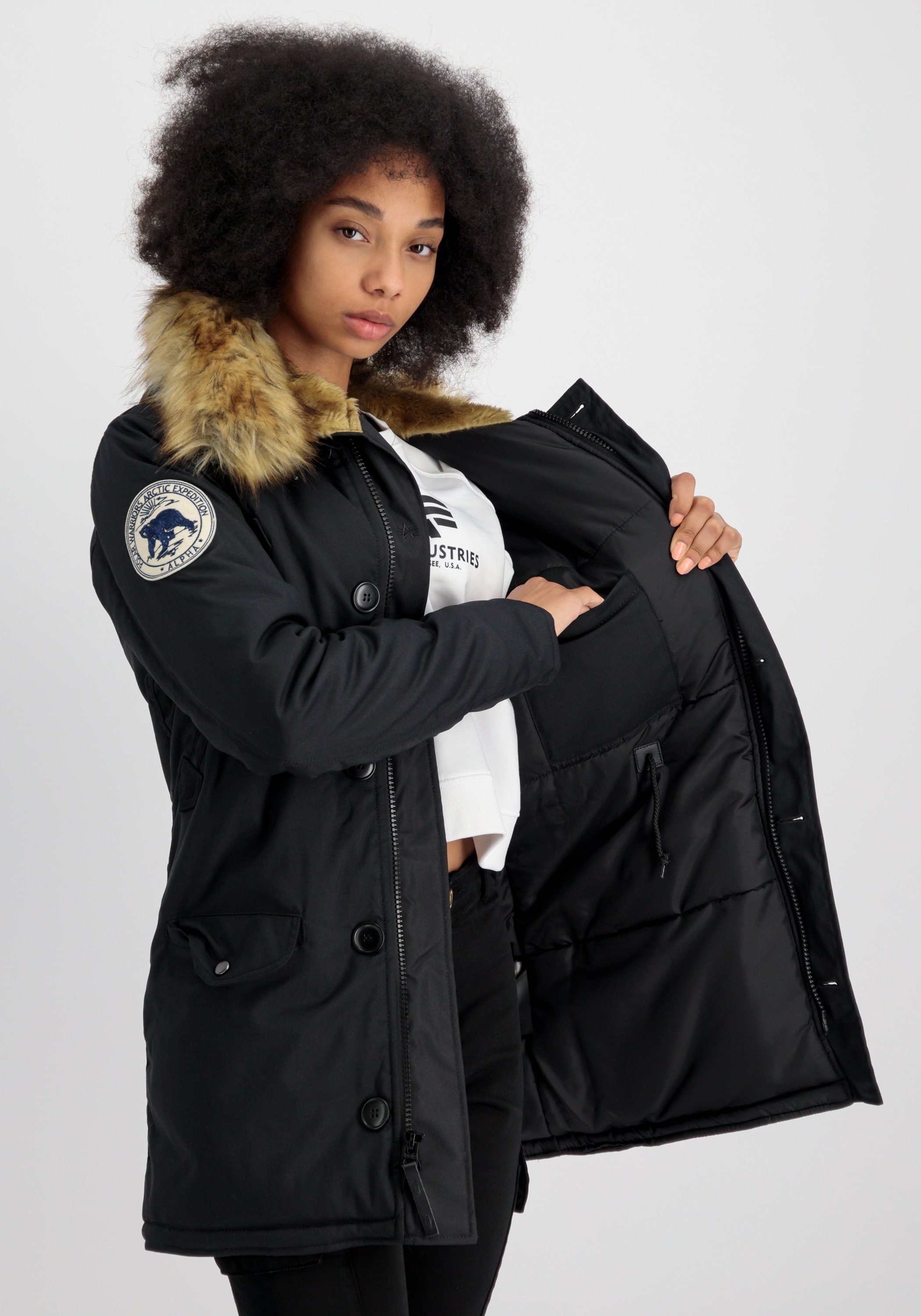 Alpha Industries Winterjacke »Alpha Industries Women - Parka & Winter  Jackets Polar Jacket Wmn« für bestellen | BAUR