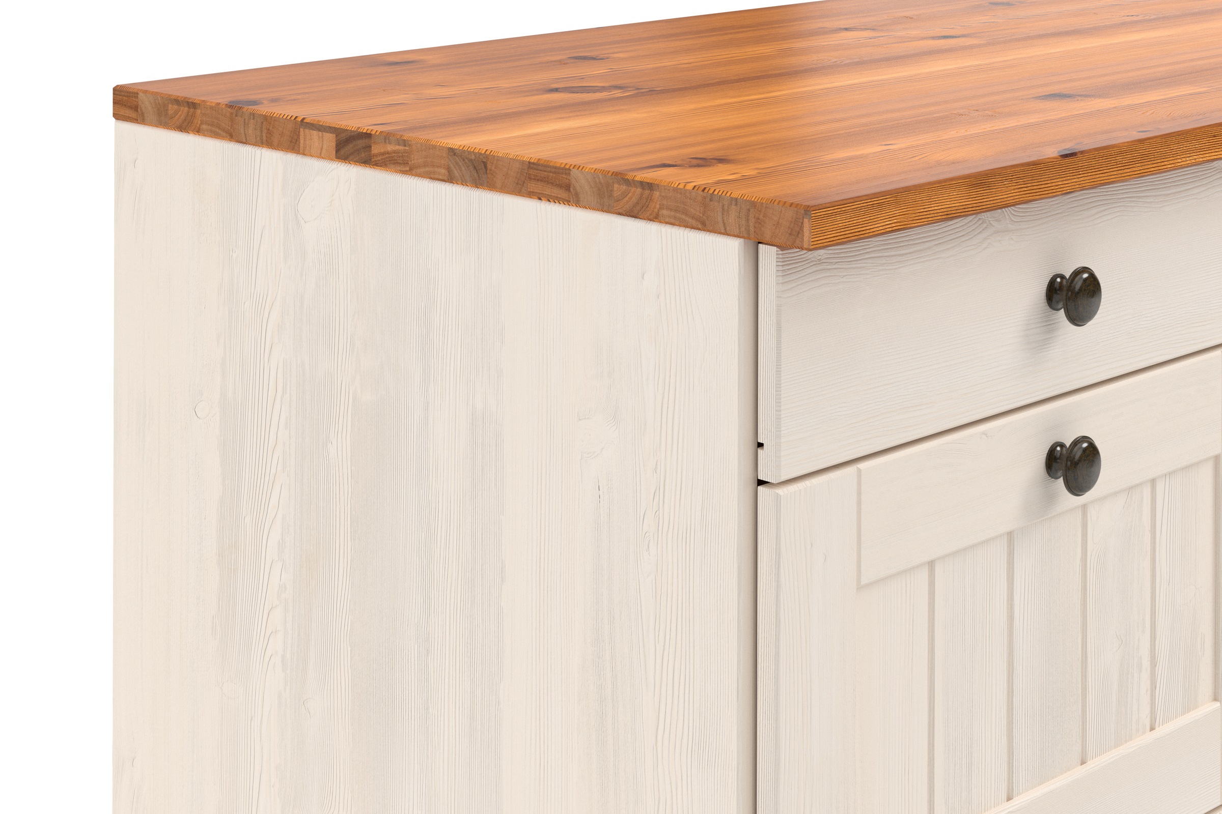 Home affaire Unterschrank »Alby2«, Mit Metallgriffen, Breite 100 cm