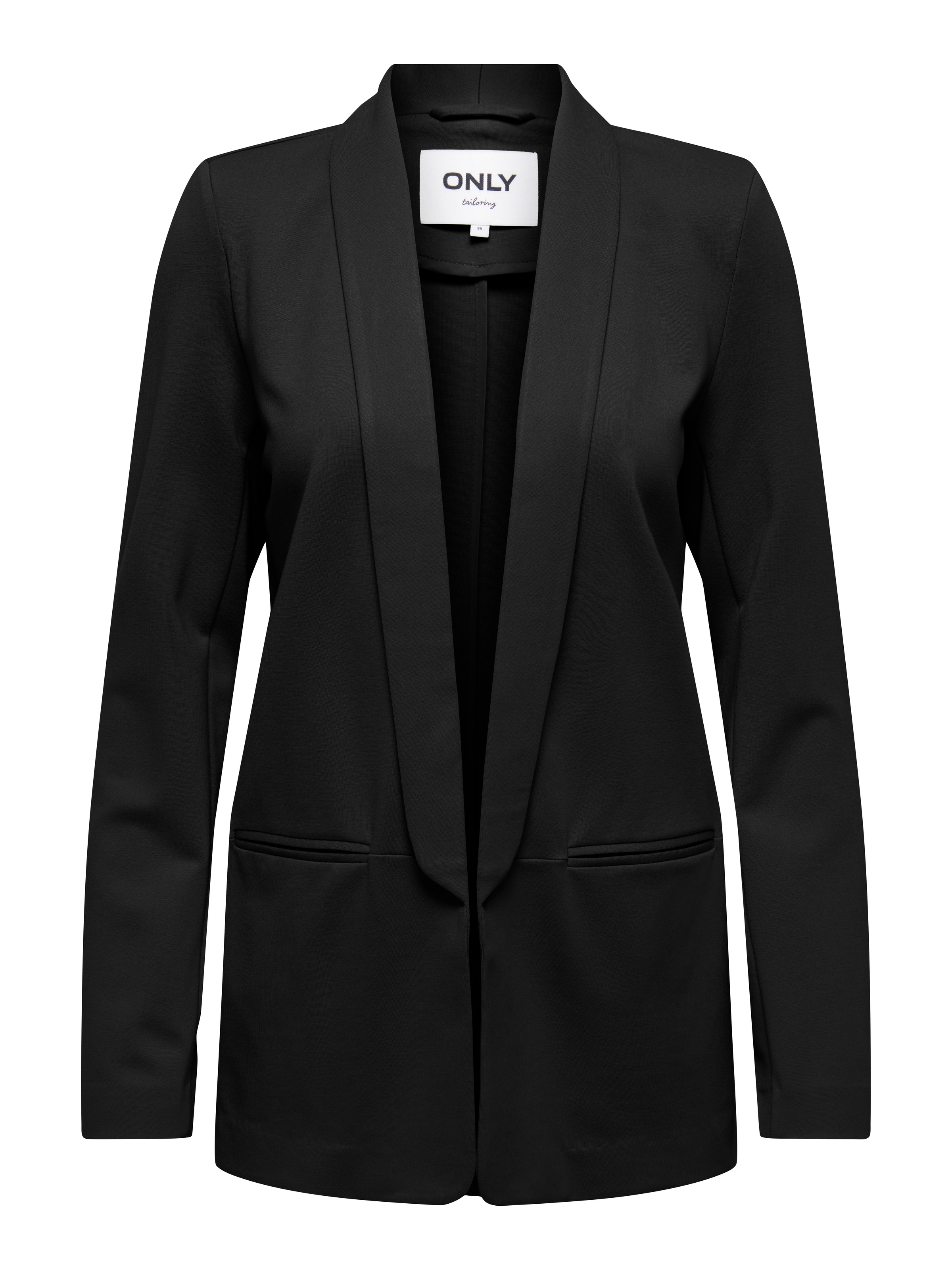 ONLY Kurzblazer "ONLPOPTRASH-ELLY LIFE L/S BLAZER TLR" Viskosemischung, reg günstig online kaufen