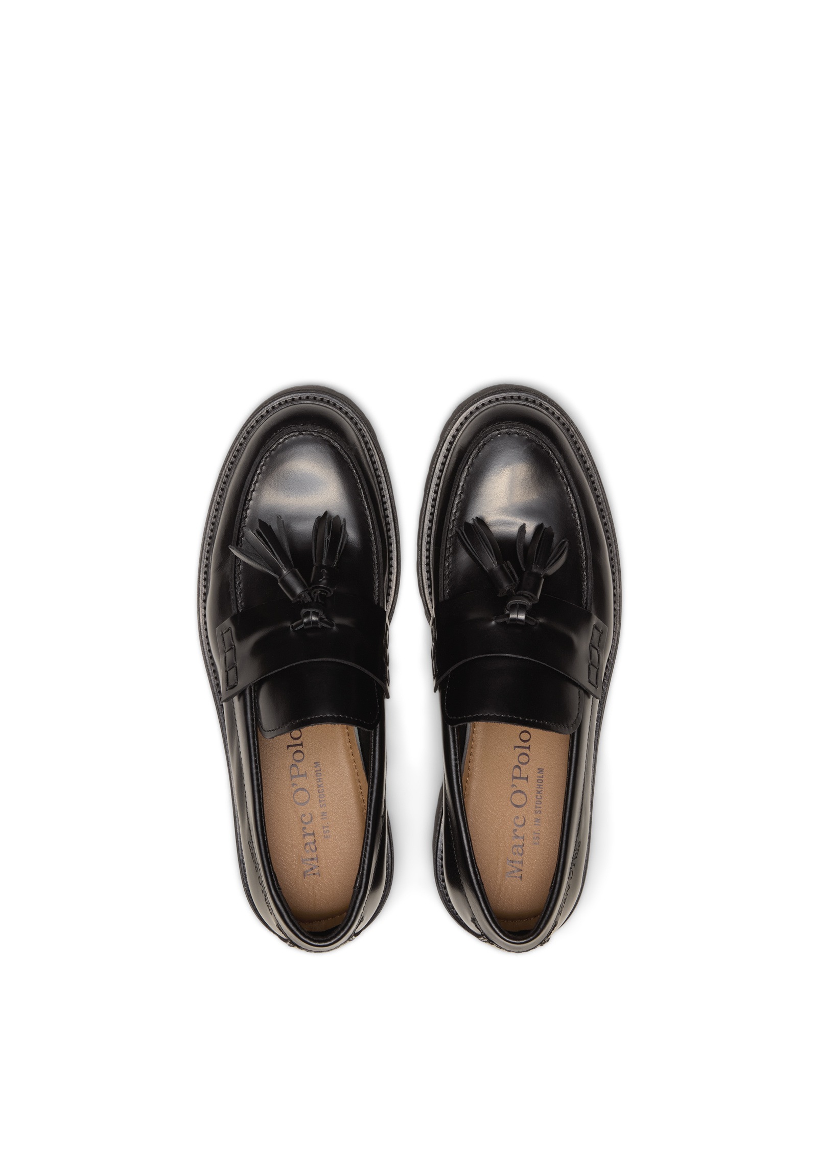 Marc O'Polo Loafer »aus edlem Kalbleder«